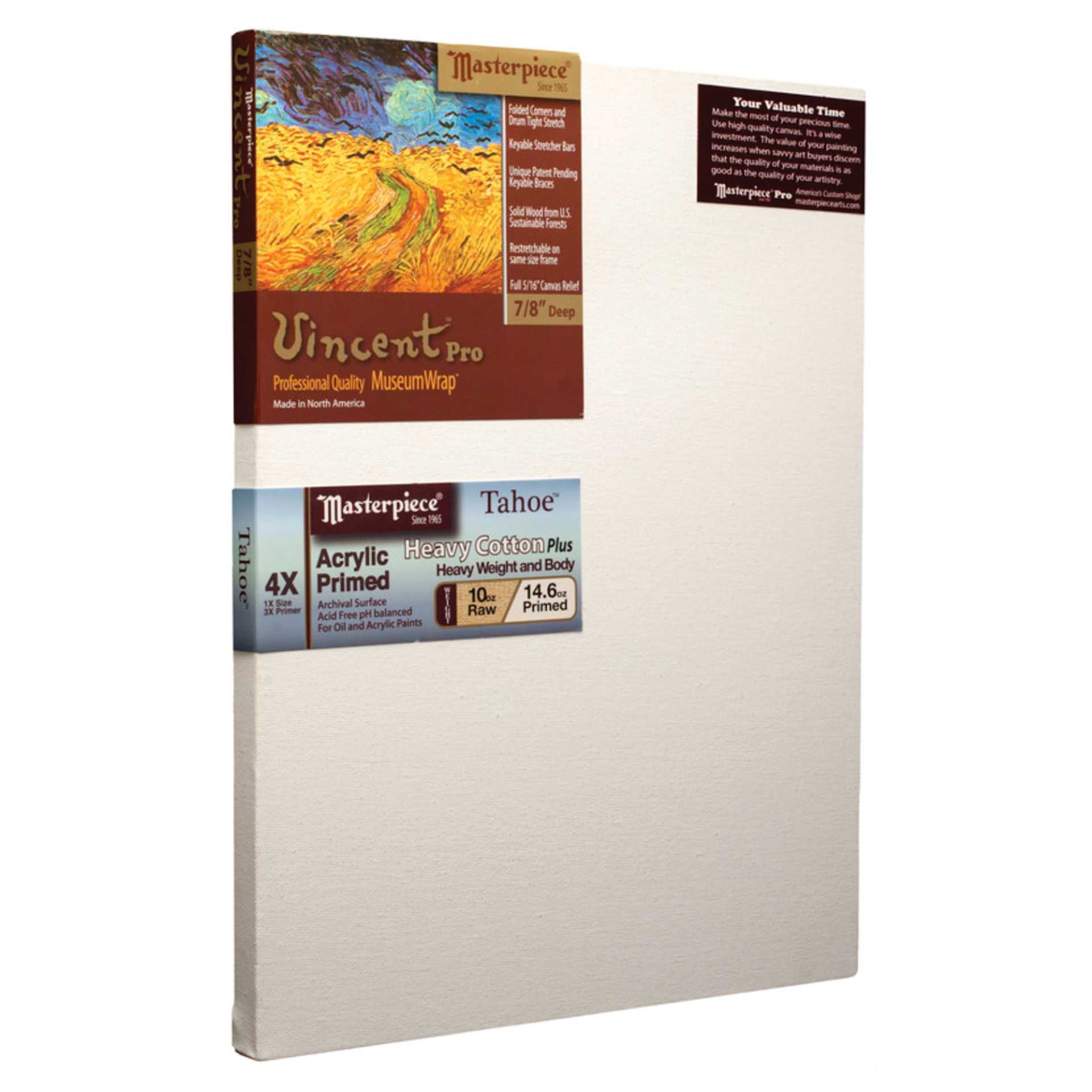 Masterpiece Tahoe Professional Canvas, 10 oz, 18" x 24"