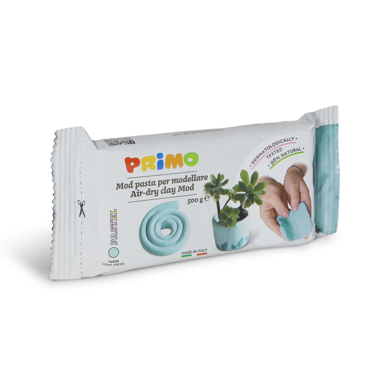 Air Dry Clay Packs Pastel Light Green  - 1.1 lb.