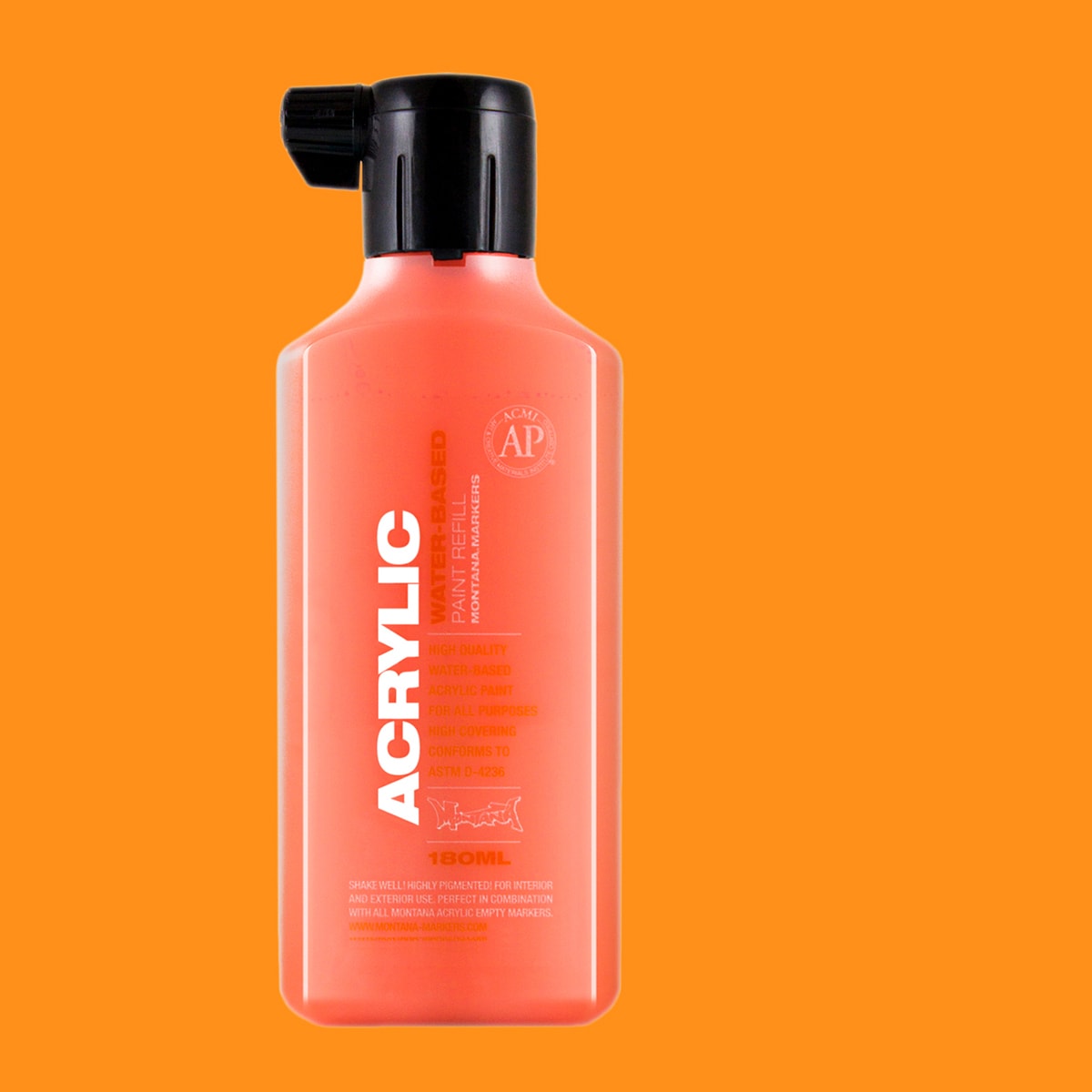 Montana Acrylic Marker Paint Refills Power Orange
