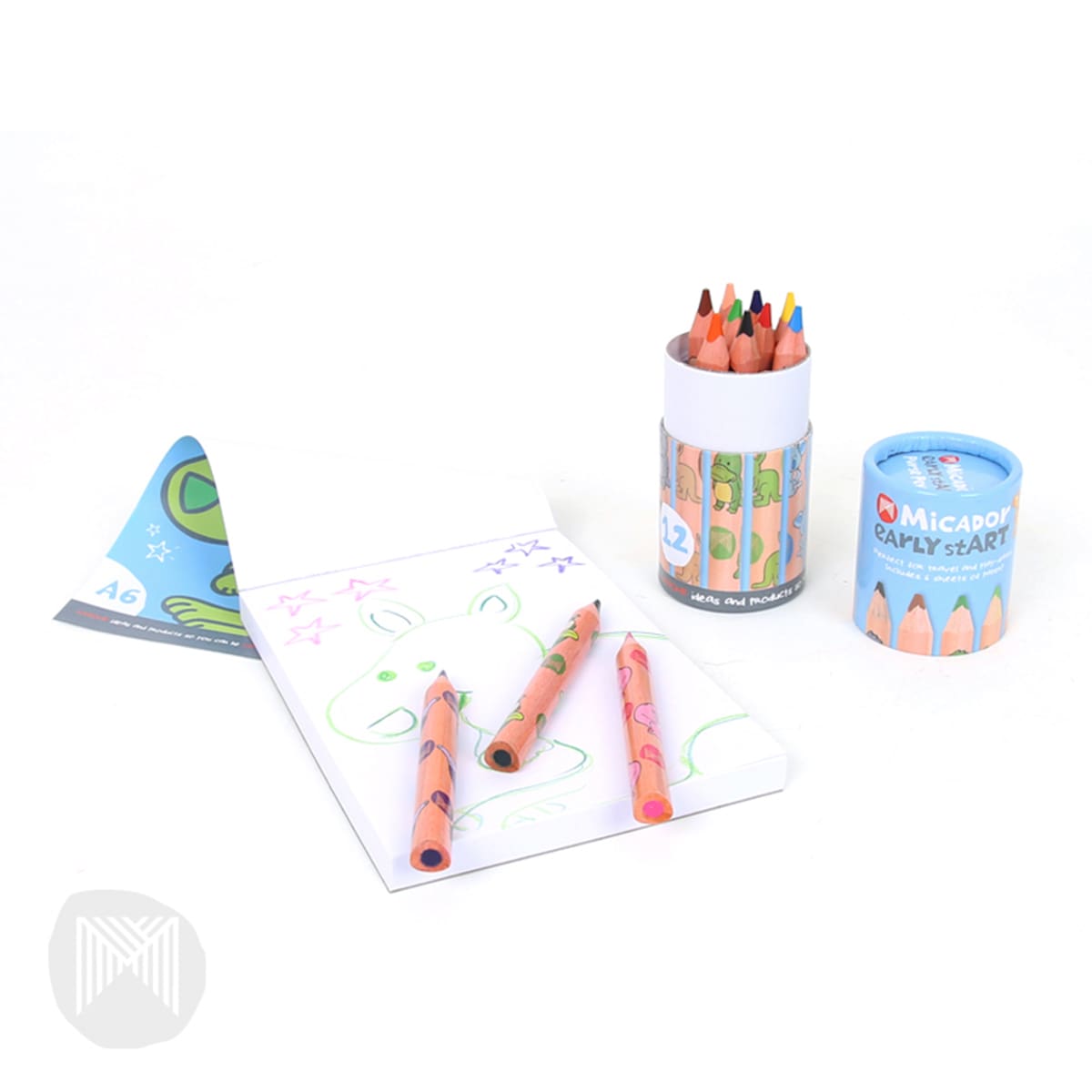 Micador early stART Purse Scribble Pad, 4.1 in x 5.8 in, 100 Sheets
