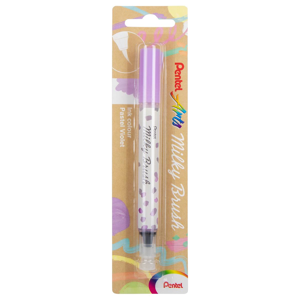 Milky Brush Pen Pastel Violet