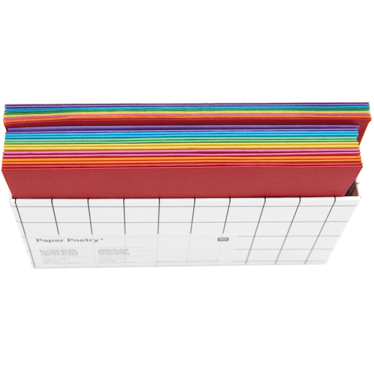 Rico Design Greeting Cards, Pkg of 14 Rainbow Classic 6.7" x 4.75"