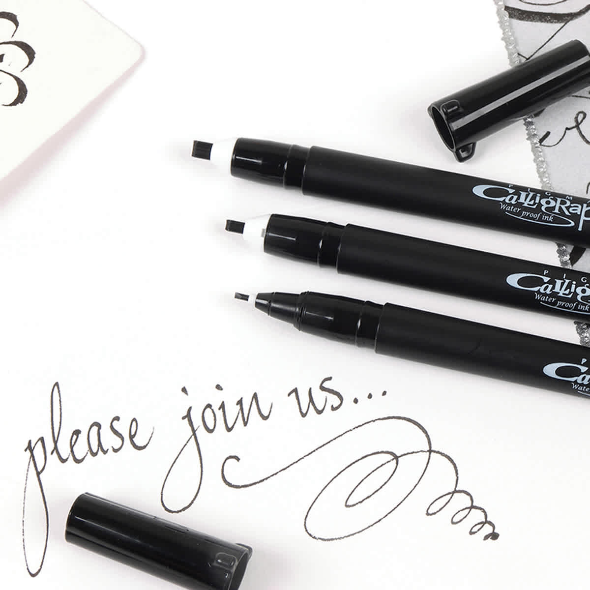 Pigma Calligrapher Pen Black - 2mm