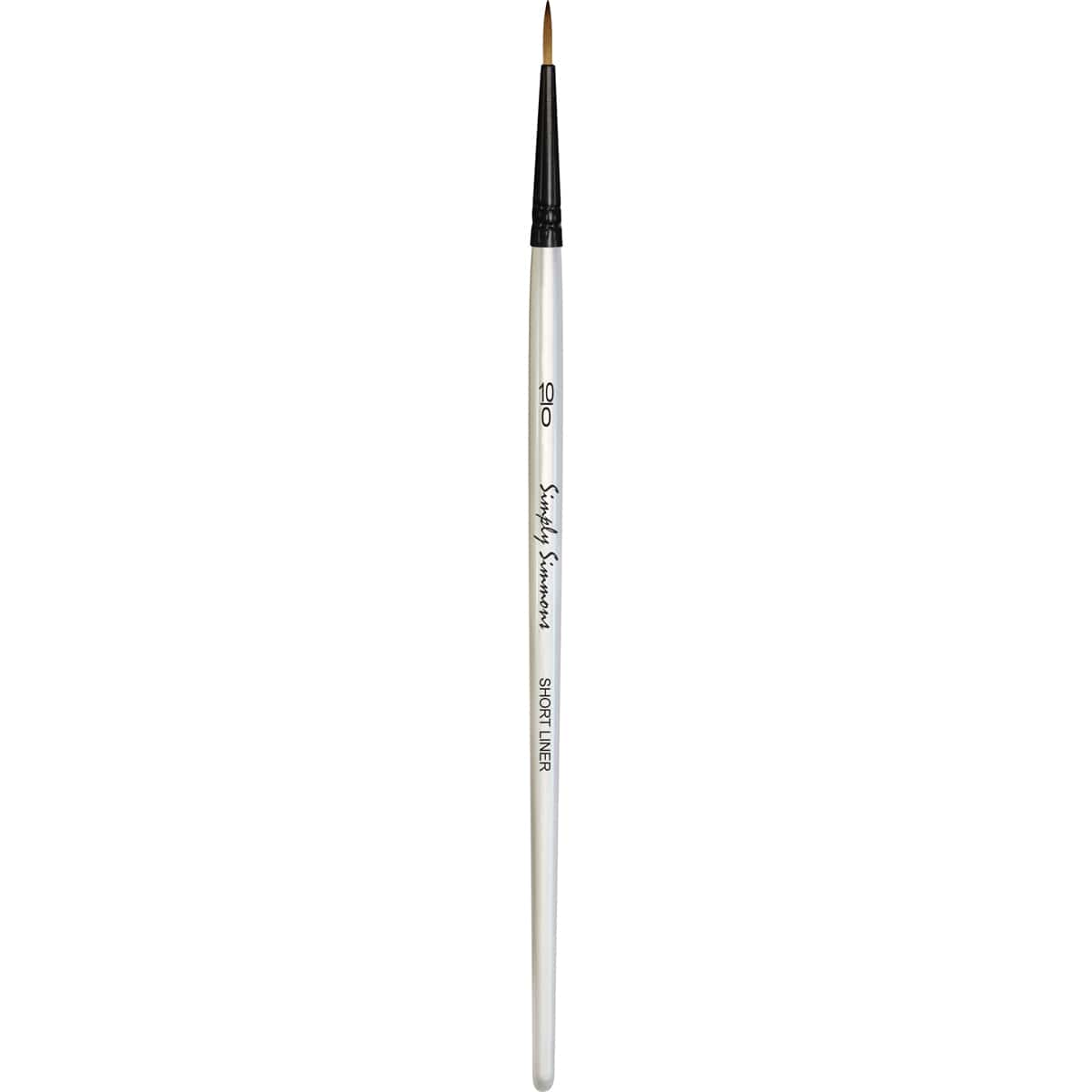 Robert Simmons Simply Simmons Short Handle Brush, Short Liner 10/0