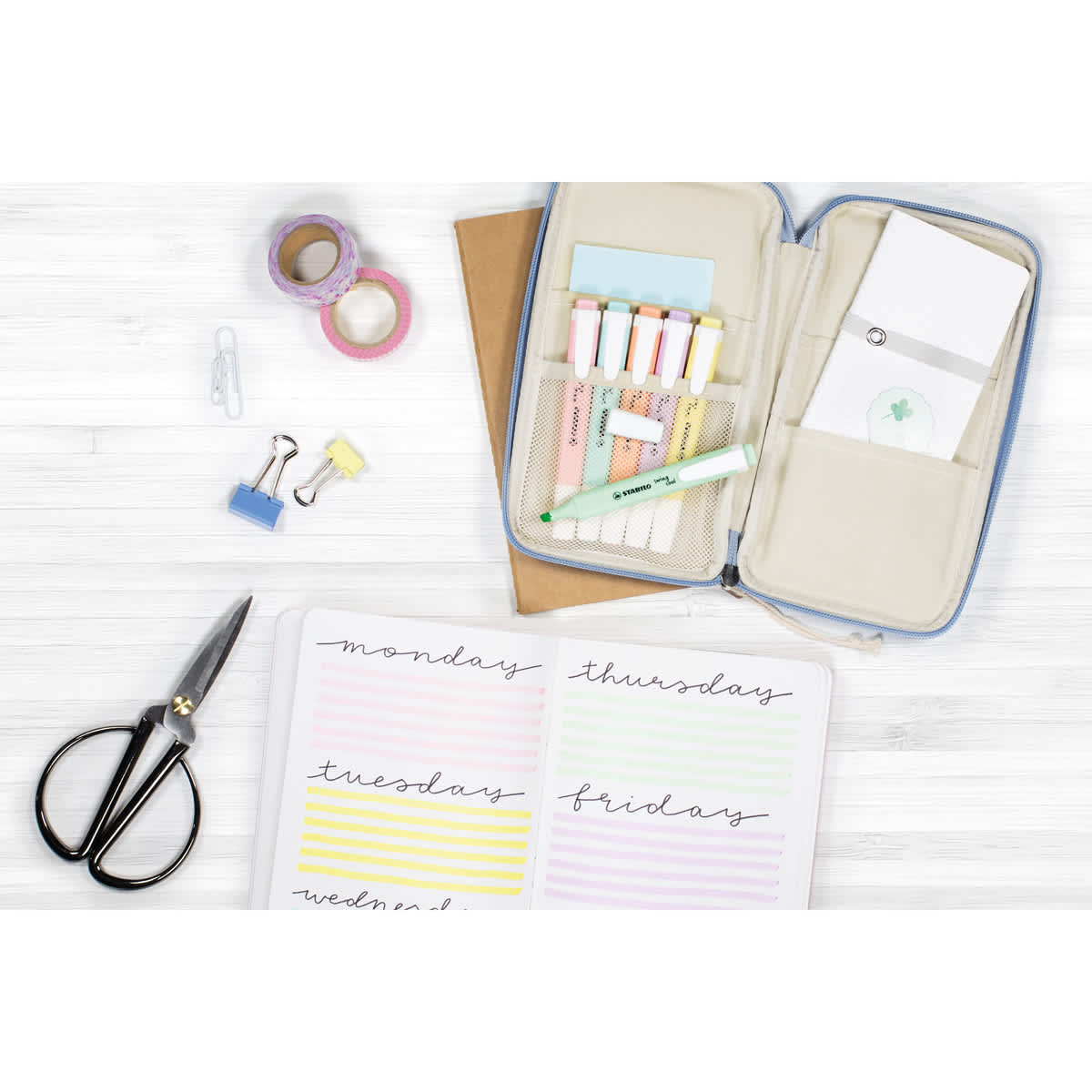 Stabilo Swing Cool Pastel Edition Highlighters Set of 6