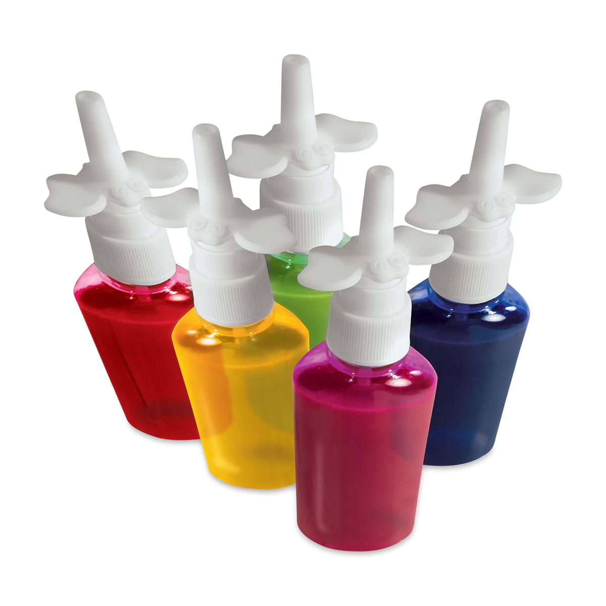 Roylco Junior Paint Spritzer - Set of 5 shown filled 