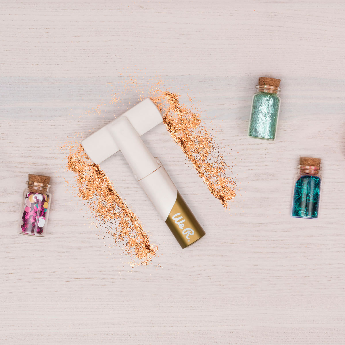 We R Memory Keepers Clean Up Roller - shown picking up glitter