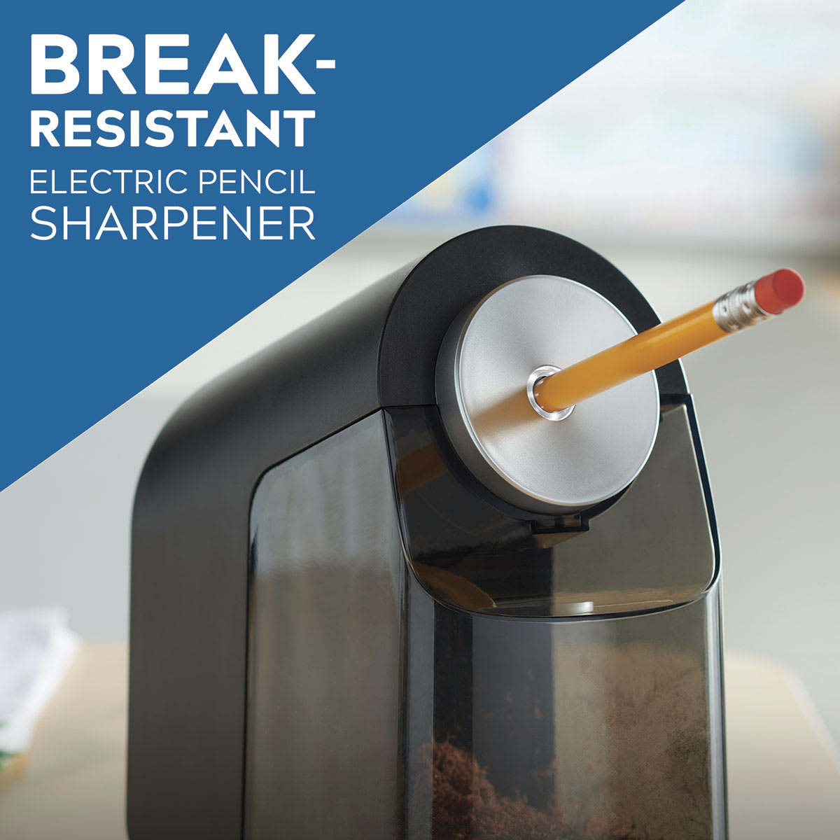 X-Acto Teacher Pro Electric Pencil Sharpener (Break resistant electric pencil sharpener)