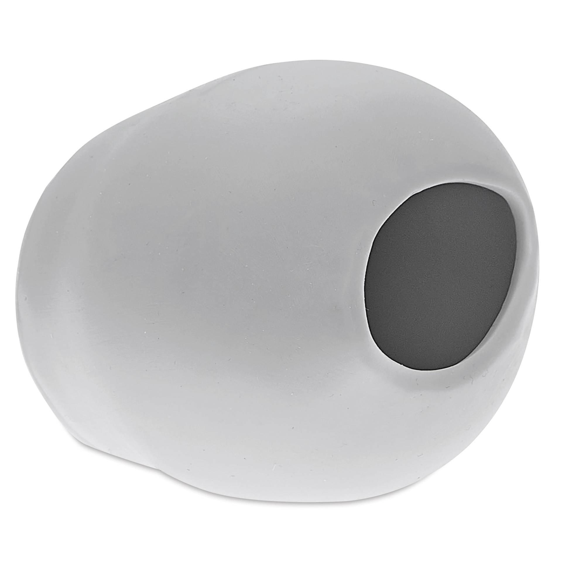 Rico Design Silicone Candle Mold - Ball, 2.9" x 2.9" x 2.6" - top, angled