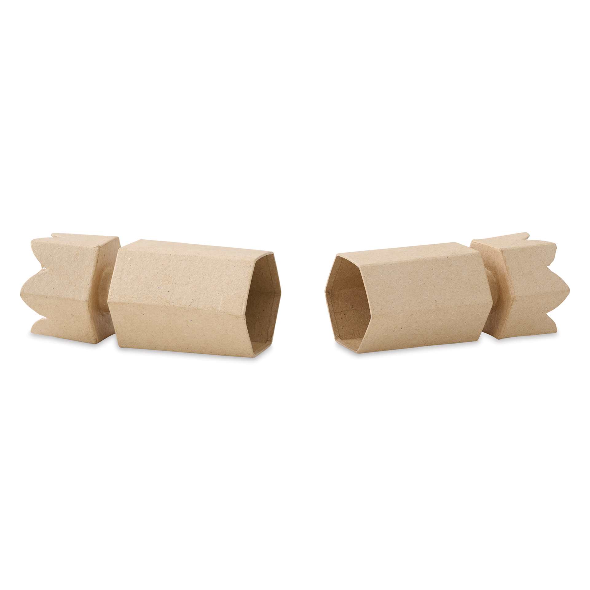DecoPatch Paper Mache Box - Cracker, opened 
