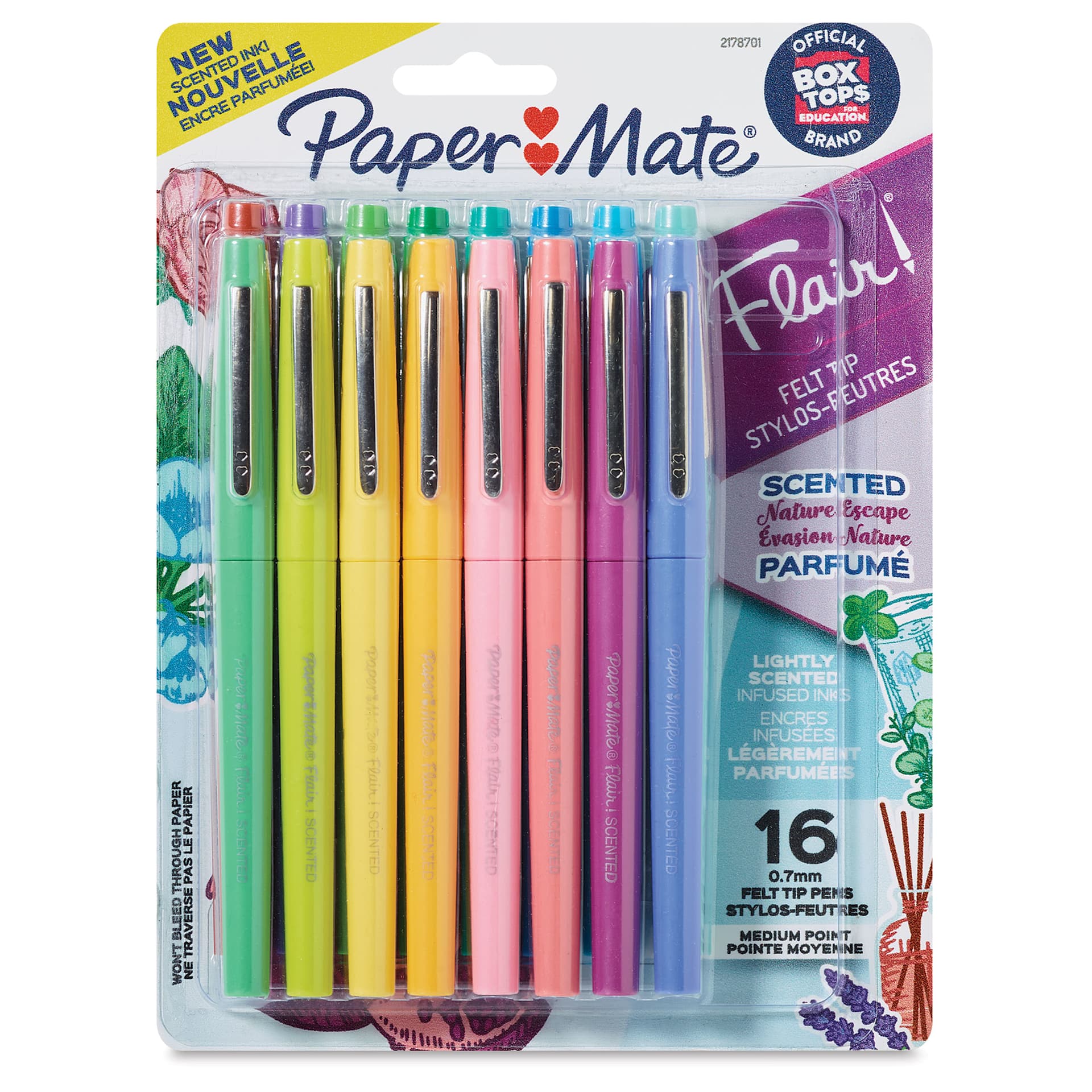 Paper Mate Flair Scented Pens Nature Escape, Set of 16 Utrecht