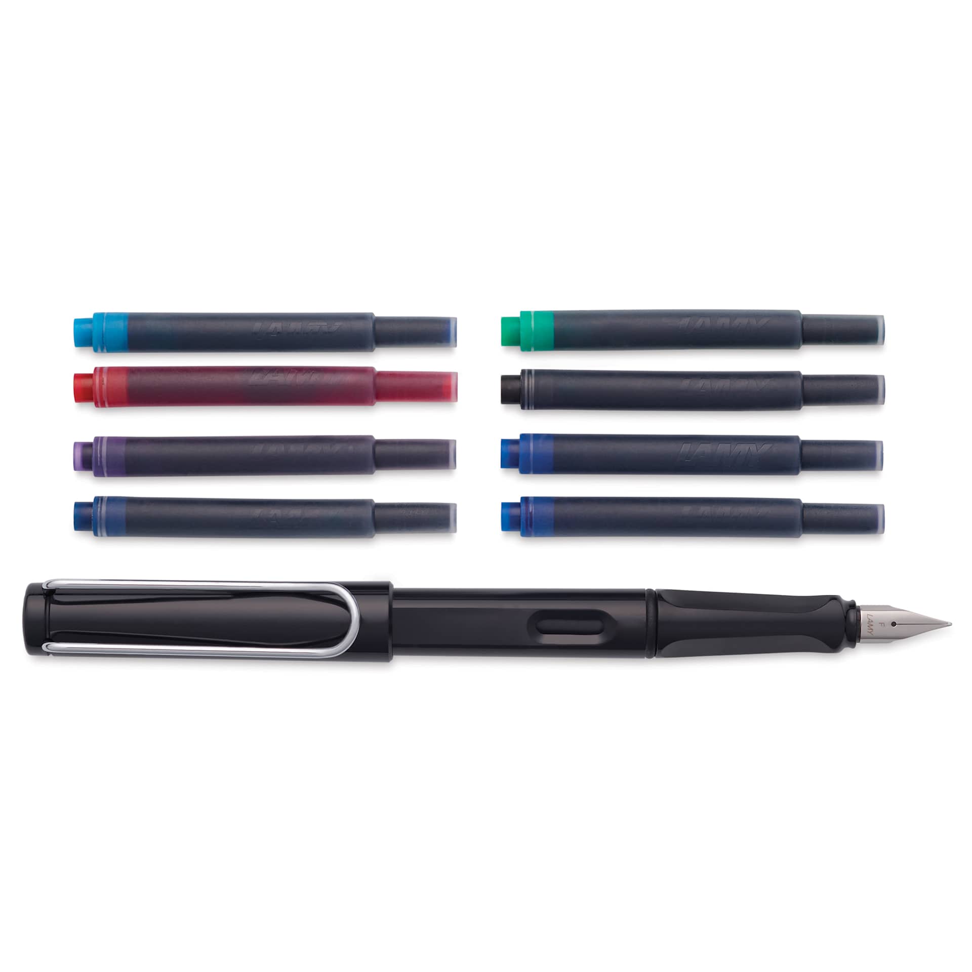 Lamy Safari Füllfederhalter (M) In Umber – Inkl. 5 Schwarze Patronen, Made In Germany