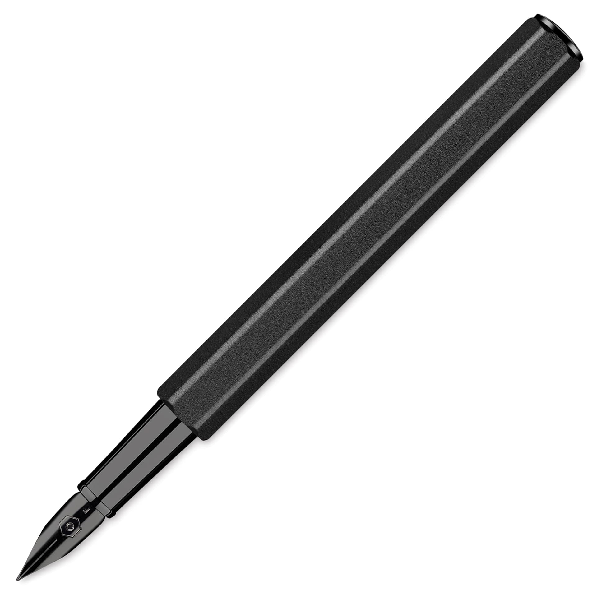Caran d'Ache 849 Black Code Fountain Pen - Black, Fine Tip