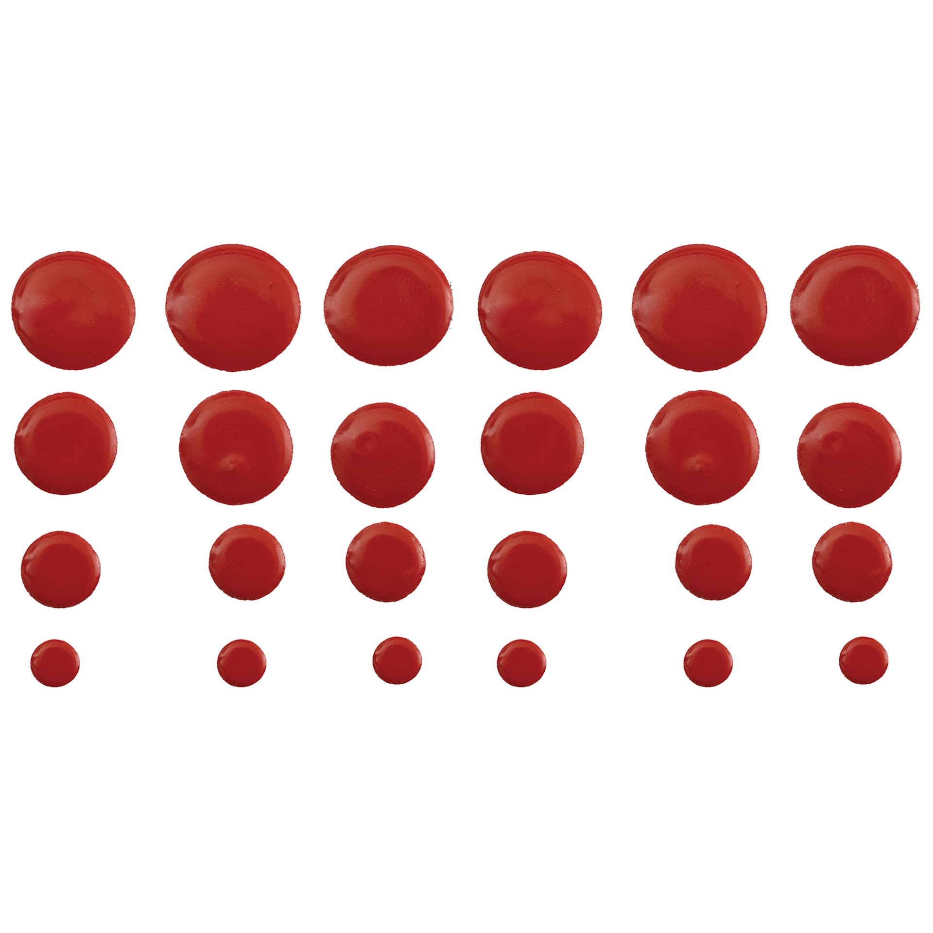 FolkArt Dots Acrylic Paint - Red Ribbon swatch