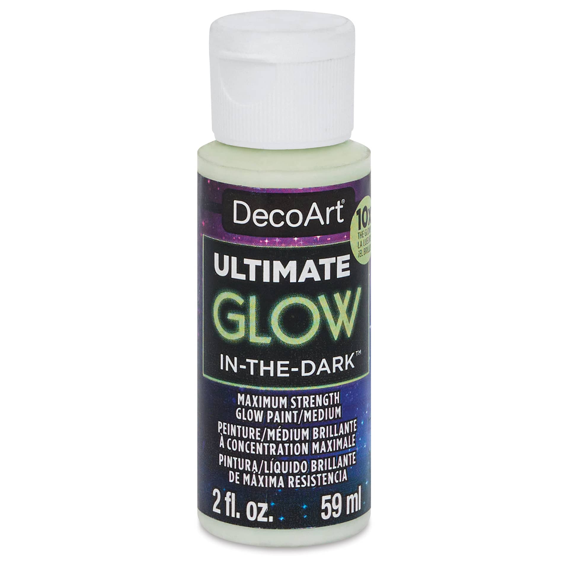 DecoArt Ultimate Glow-in-the-Dark Acrylic Paints | BLICK Art Materials