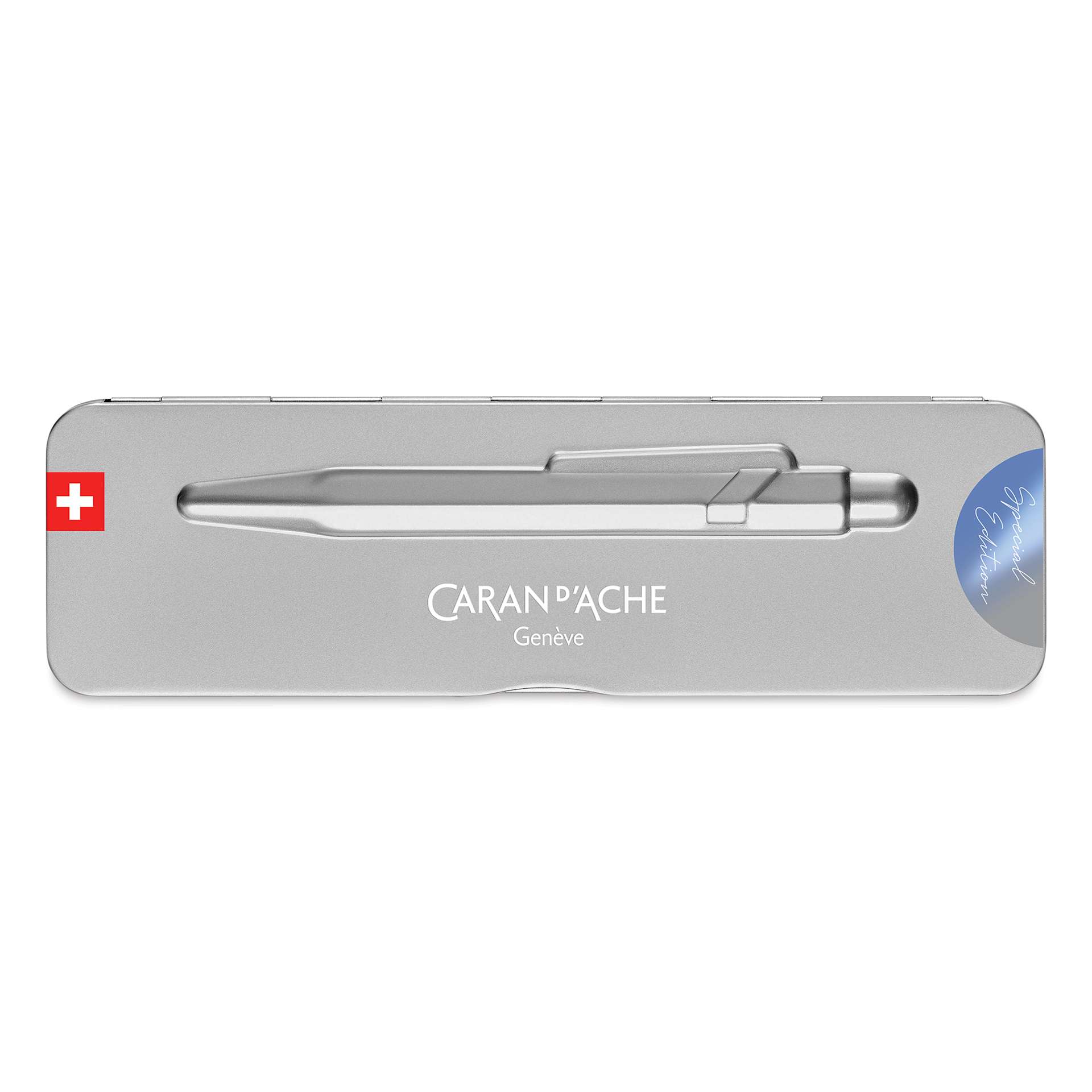 Caran d'Ache 849 Claim Your Style Ballpoint Pen - Stormy Blue