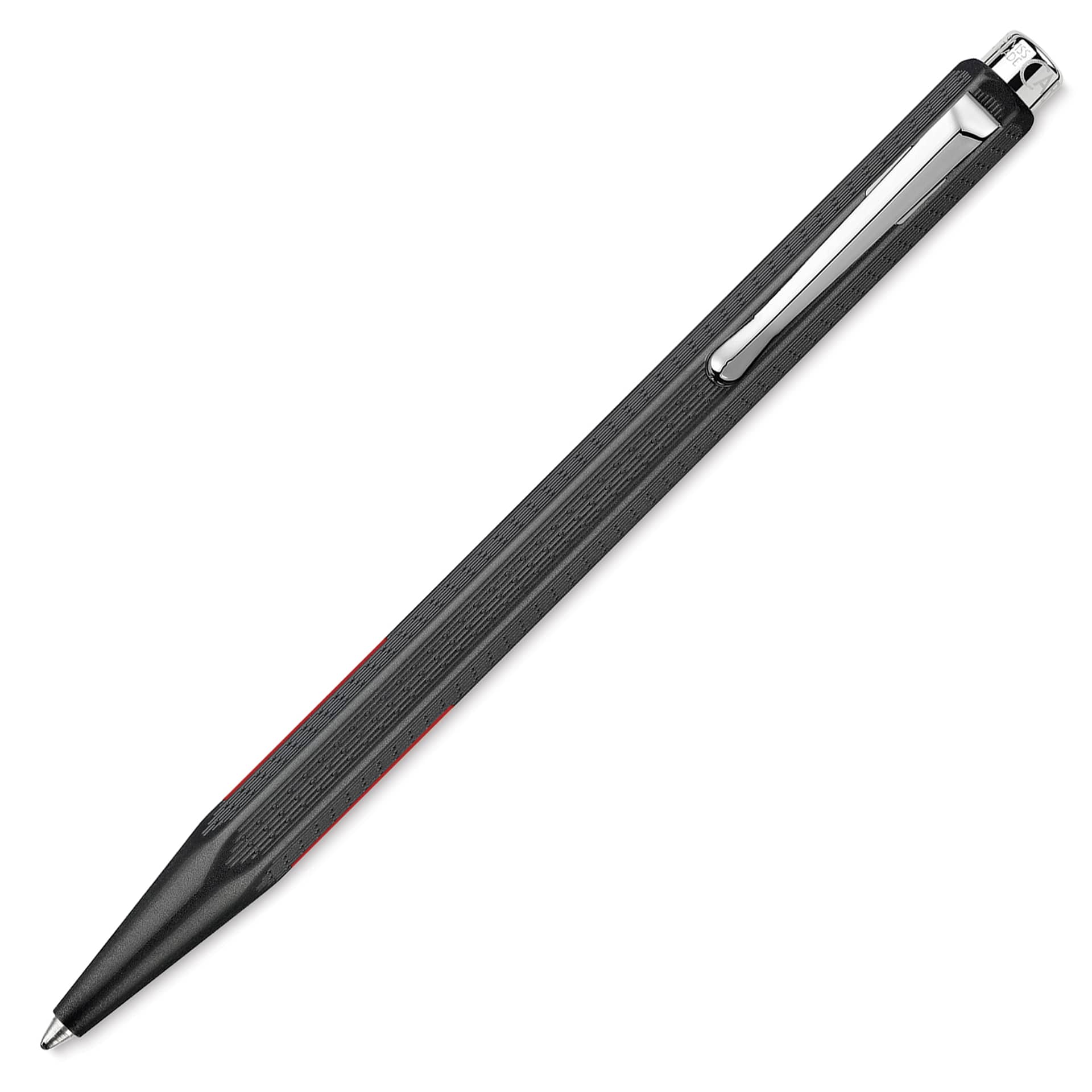 Caran d'Ache Ecridor Racing Ballpoint Pen, ballpoint nib pushed out