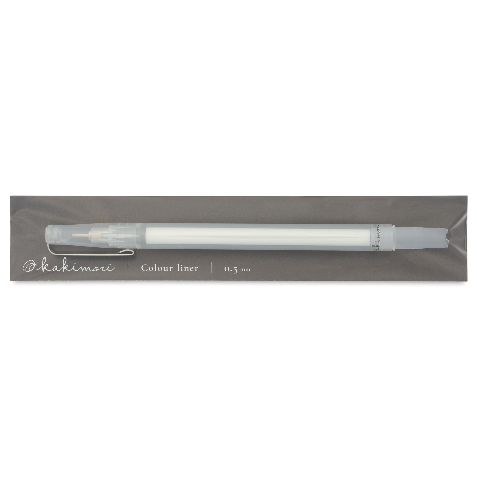 Kakimori Colour Liner Kit - Fine Tip, 0.5 mm, inside of the packaging