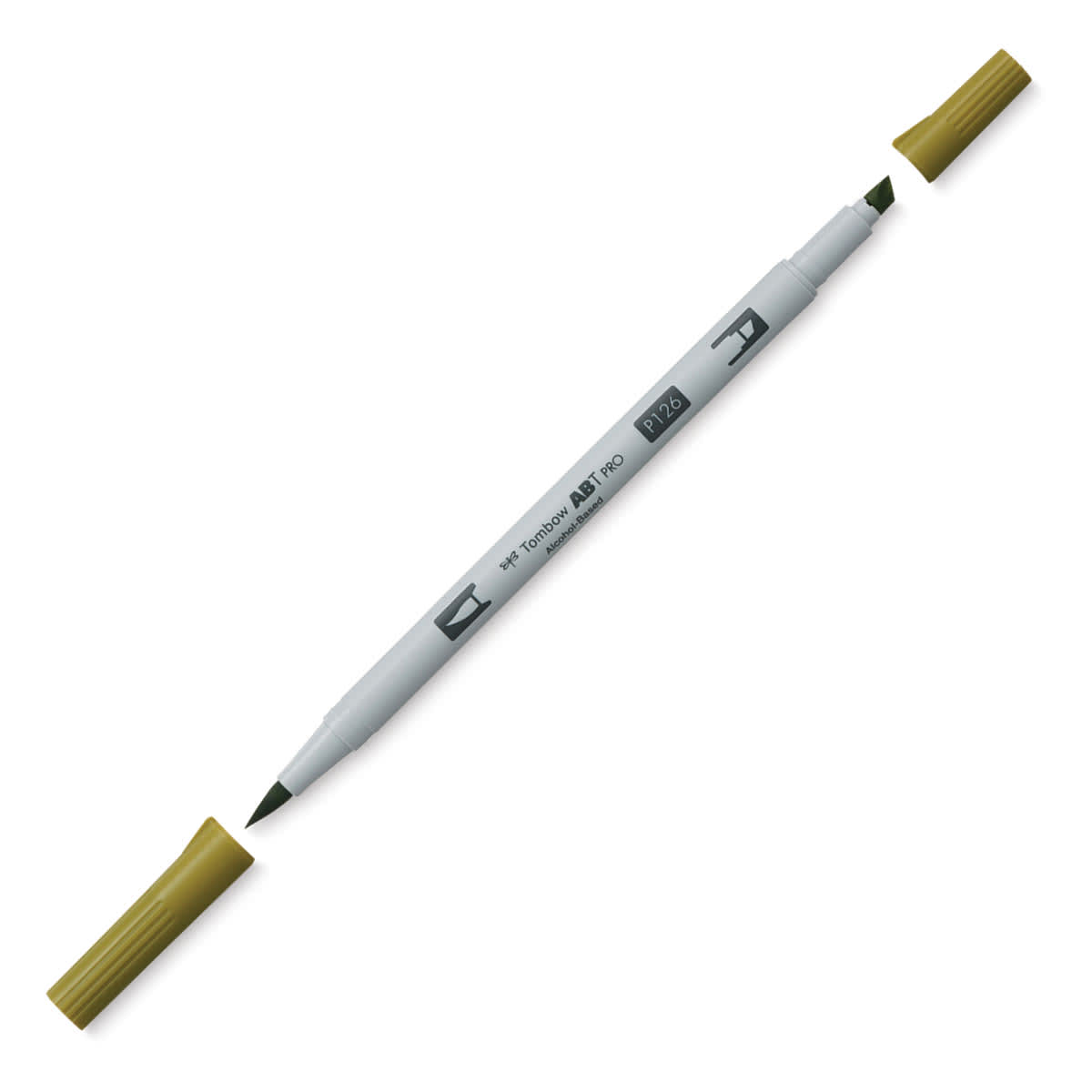 Tombow ABT PRO Alcohol Marker - Light Olive, P126 (marker)