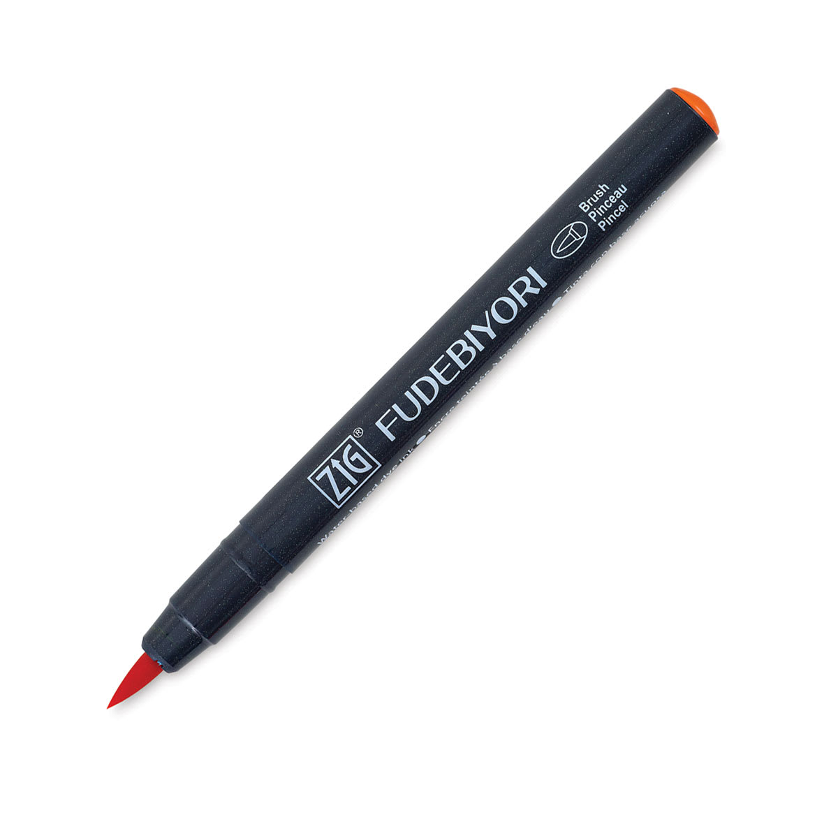 Zig Fudebiyori Brush Pen - Scarlet Red