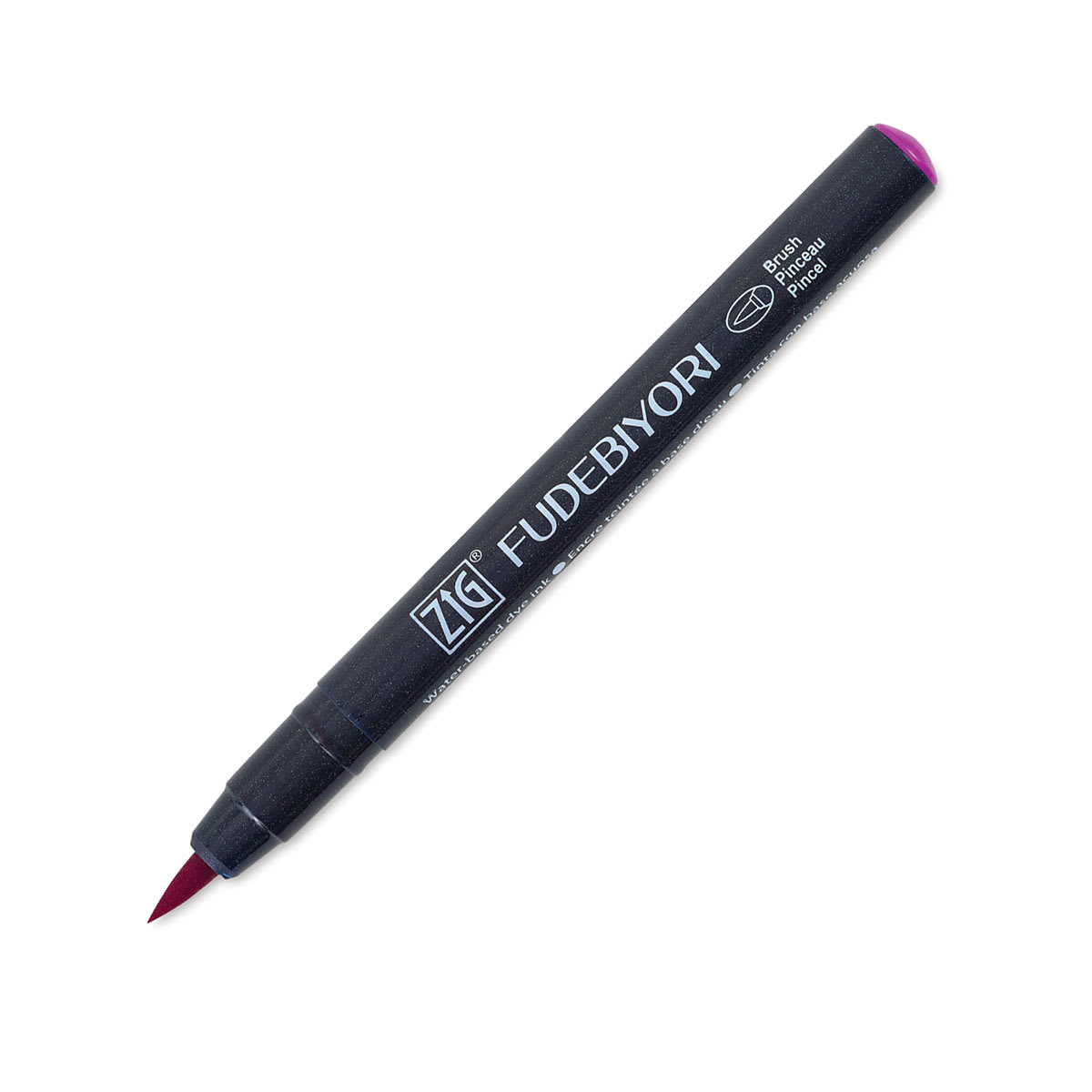 Zig Fudebiyori Brush Pen - Purple
