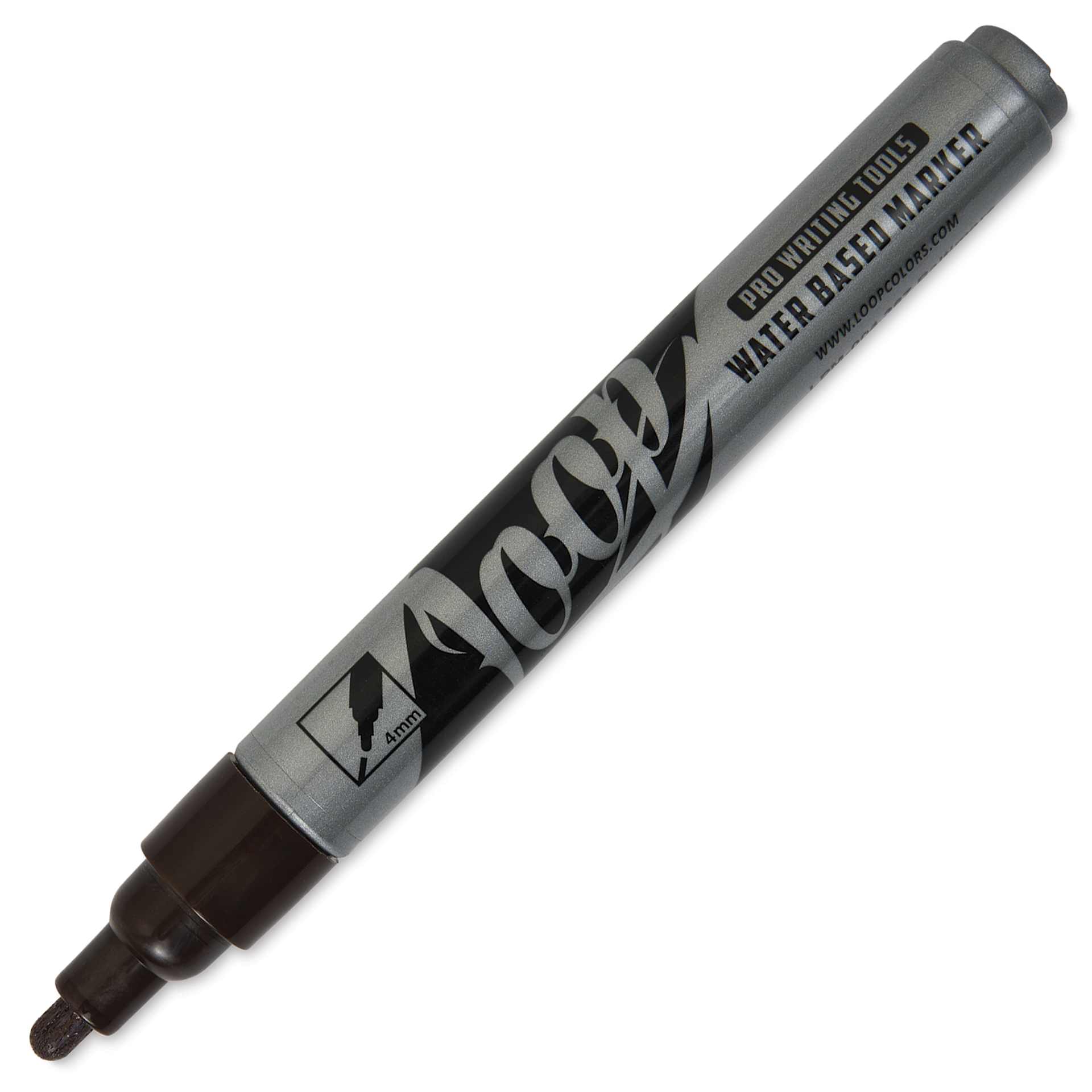 Loop Water-Based Acrylic Marker - Baltimore, 4 mm, cap off