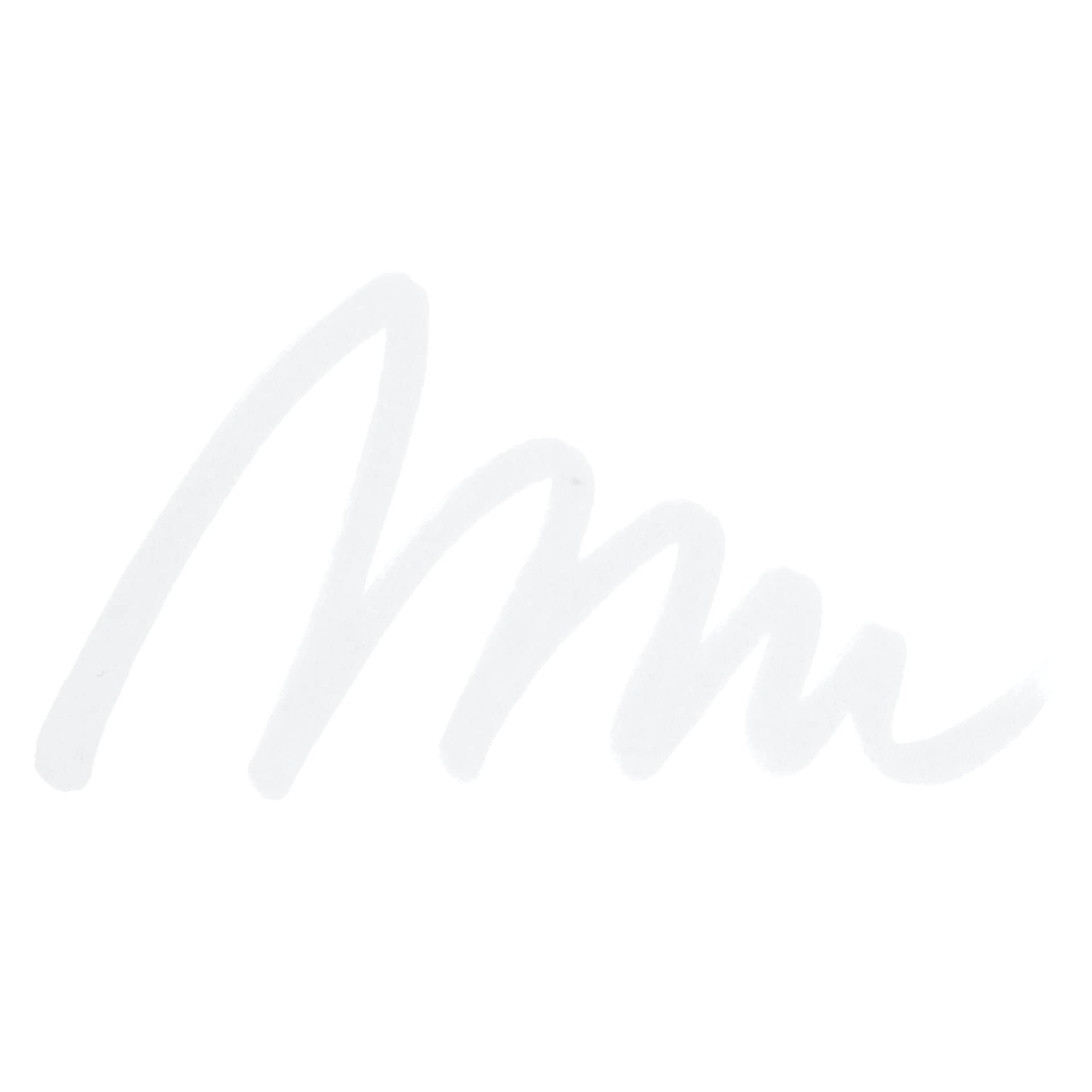 Marvy Uchida Opaque Brush Marker - White, swatch