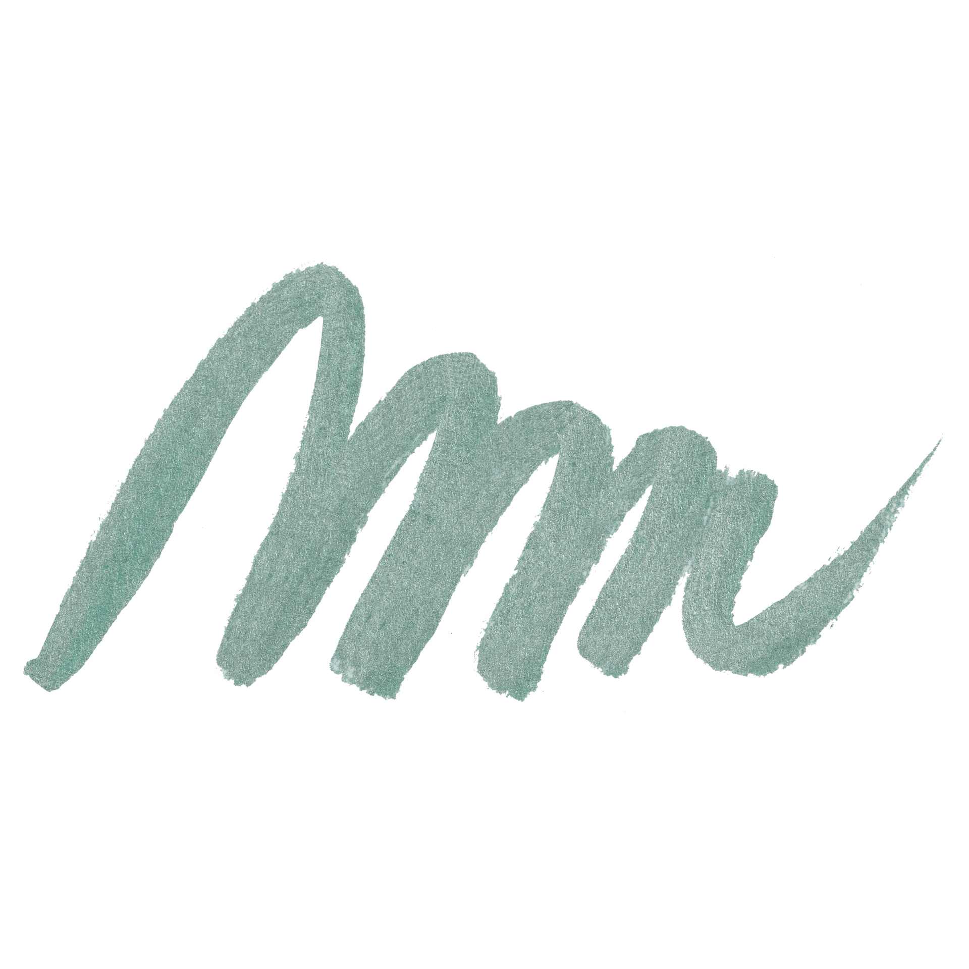 Karin Realbrush Metallic Marker - Green 8535, swatch