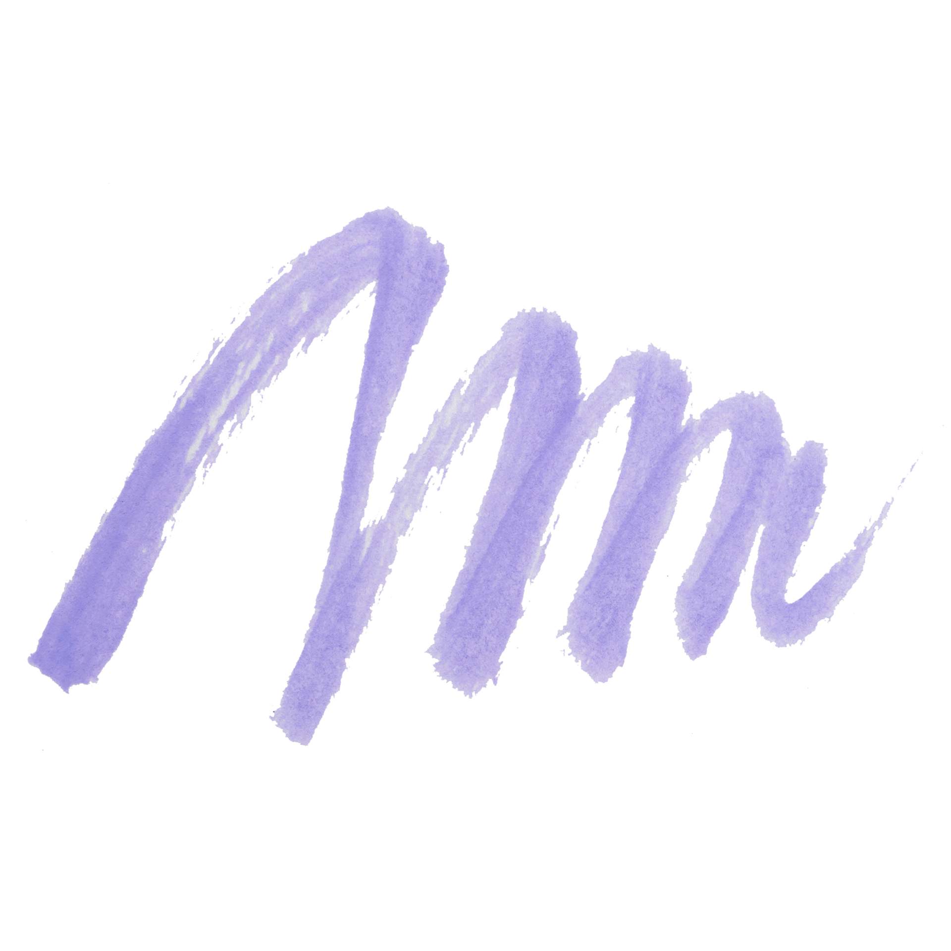 Karin Realbrush Pigment Marker - Pastel Violet Blue, swatch