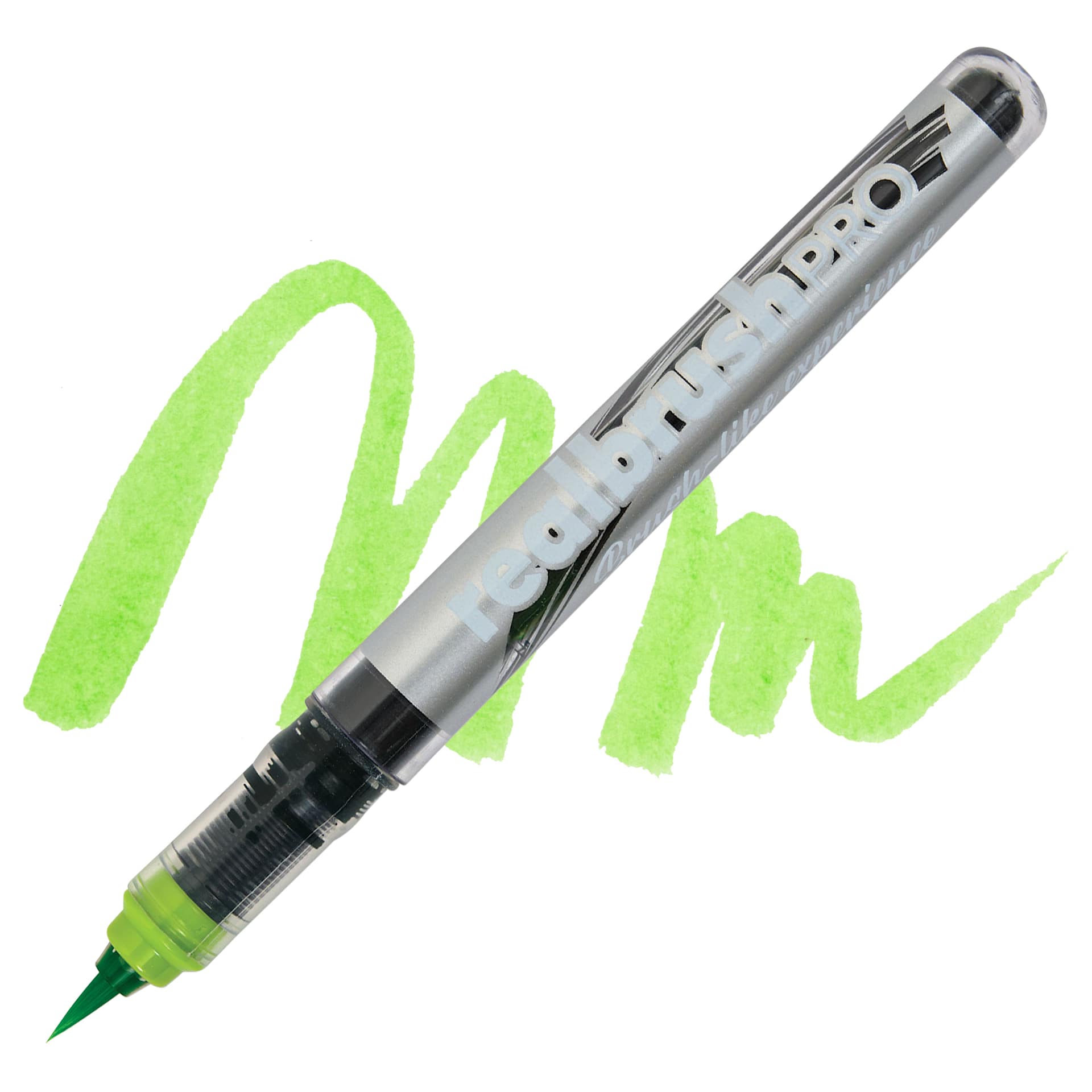 Karin Realbrush Pro Marker - Apple, swatch and marker