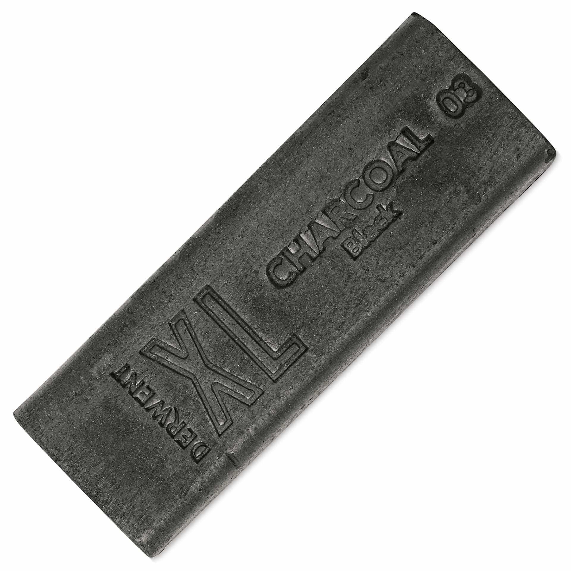 Derwent Charcoal XL Block - Black, single block