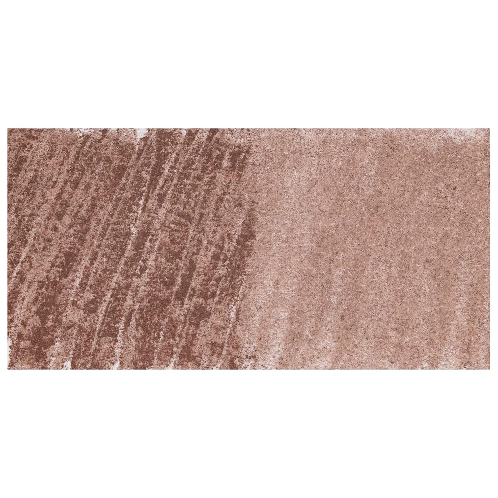 Derwent Tinted Charcoal XL Block - Sanguine, swatch only