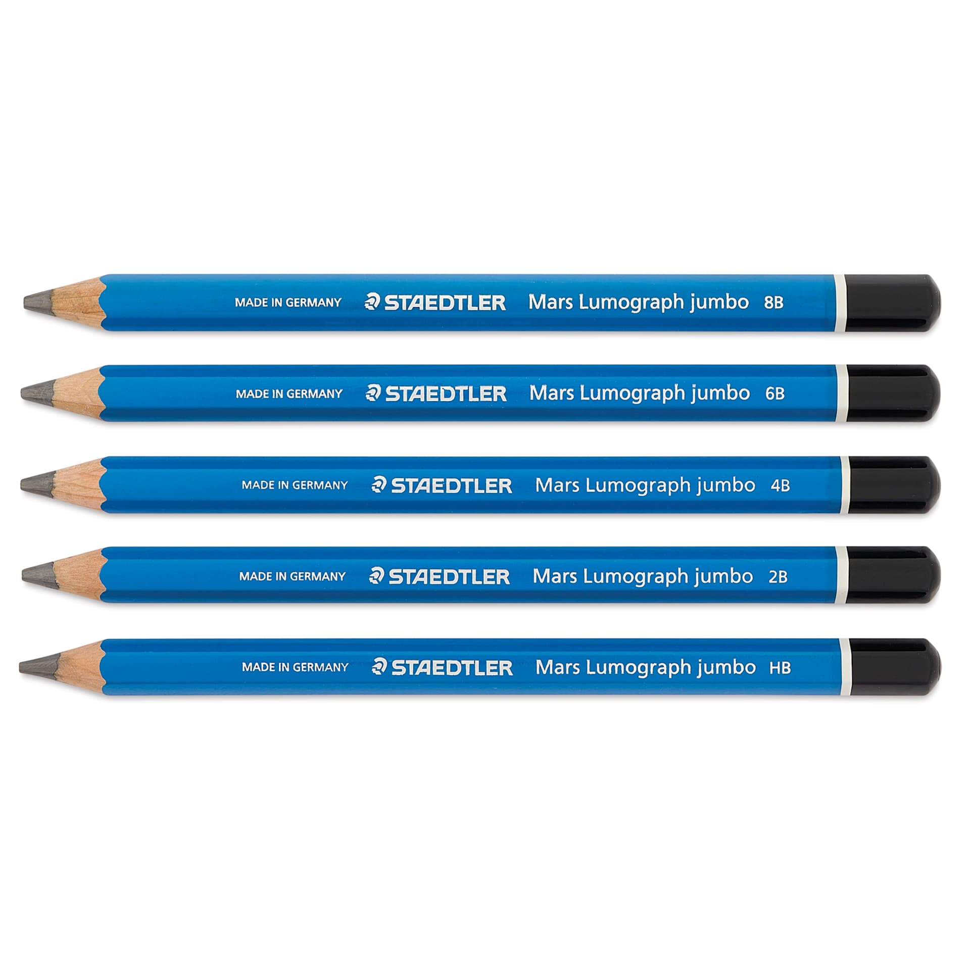 Staedtler Mars Lumograph Jumbo Pencil Set | BLICK Art Materials