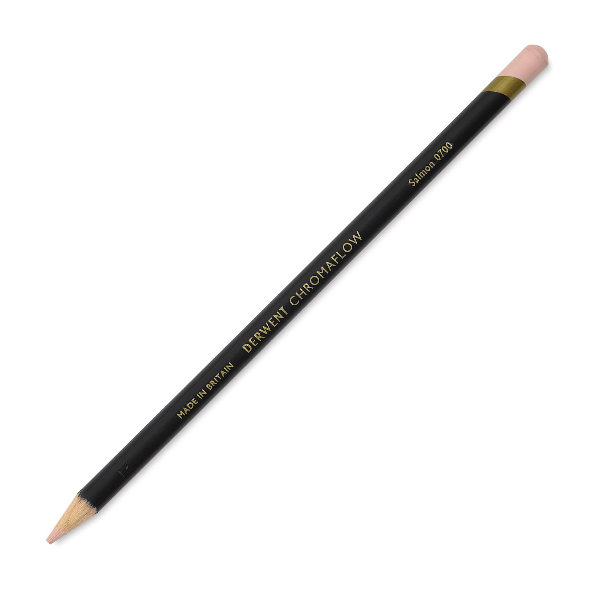Derwent Chromaflow Colored Pencil - Salmon, single pencil