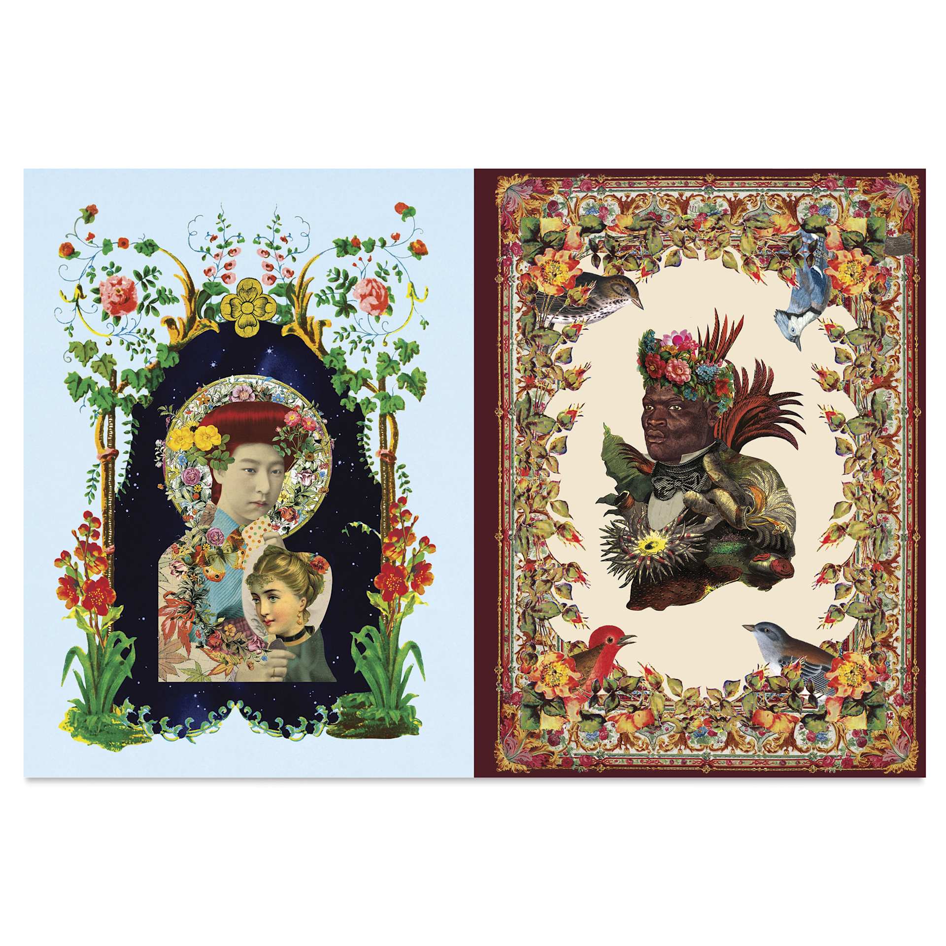 The Antiquarian Sticker Book : Imaginarium | BLICK Art Materials