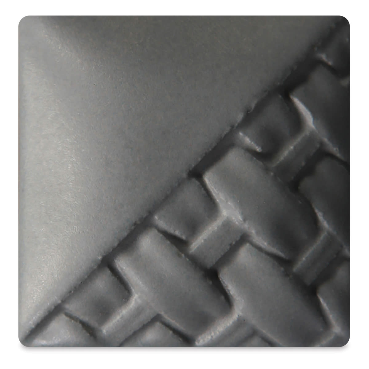 Mayco Stoneware Matte Glaze - Gray Matte - fired at cone 6 oxidation