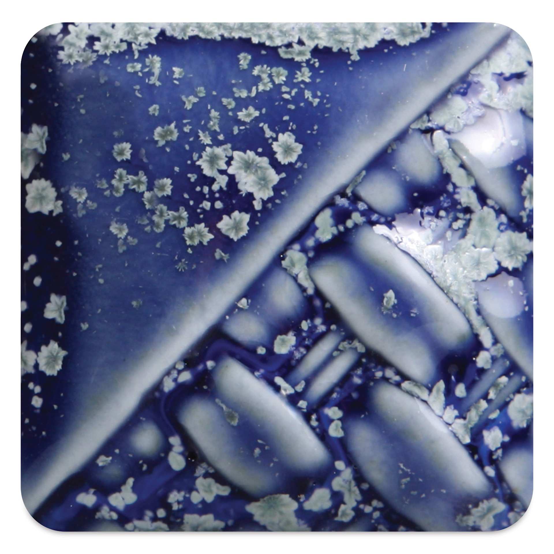 Mayco Stoneware Matte Glaze - Frost Blue - fired at cone 10 reduction