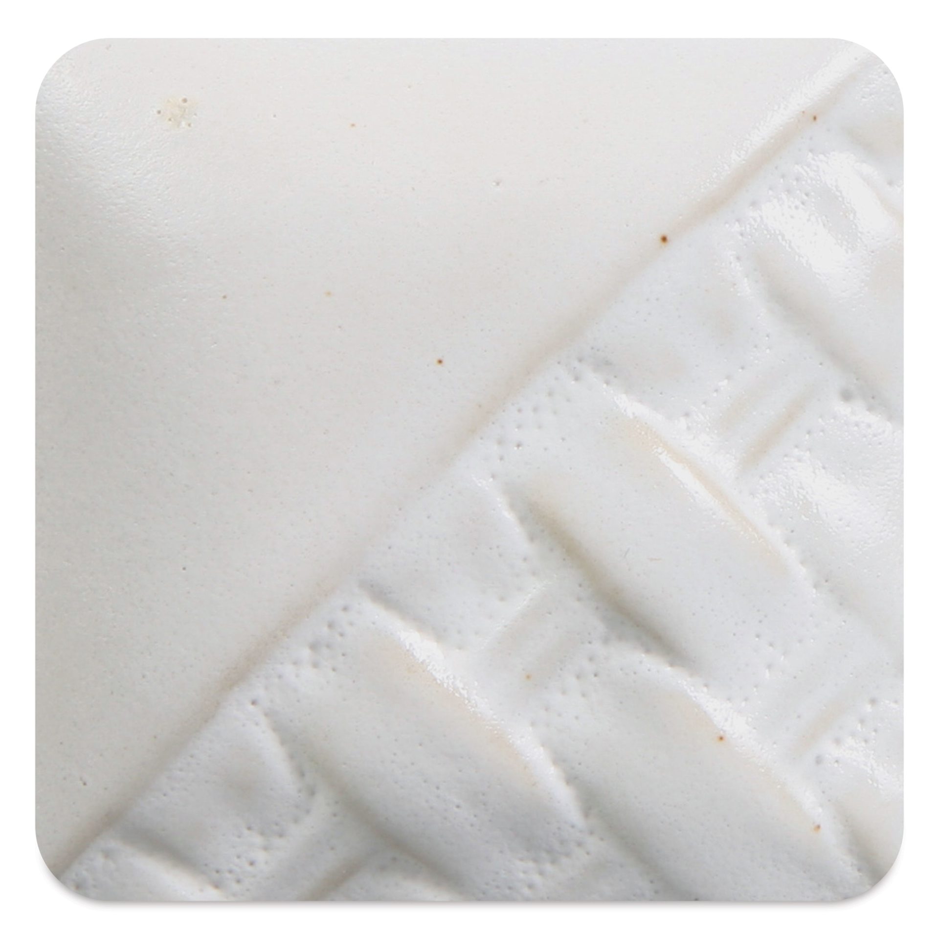 Mayco Stoneware Crackle Glaze - White fired to cone 10 reduction