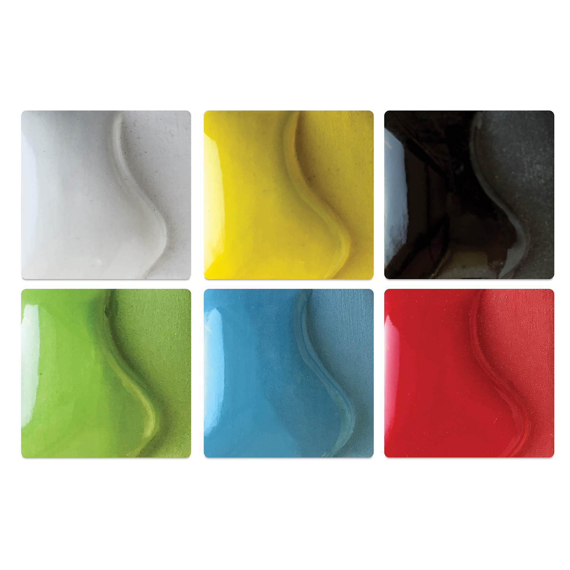 Spectrum Underglazes - Kit 2, fired to 05
