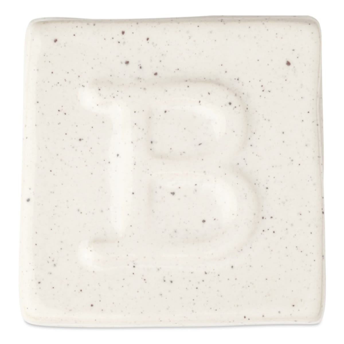 Botz Pro Glaze - Pyrite White, 800 ml sample fired to 1050°C / 1922°F