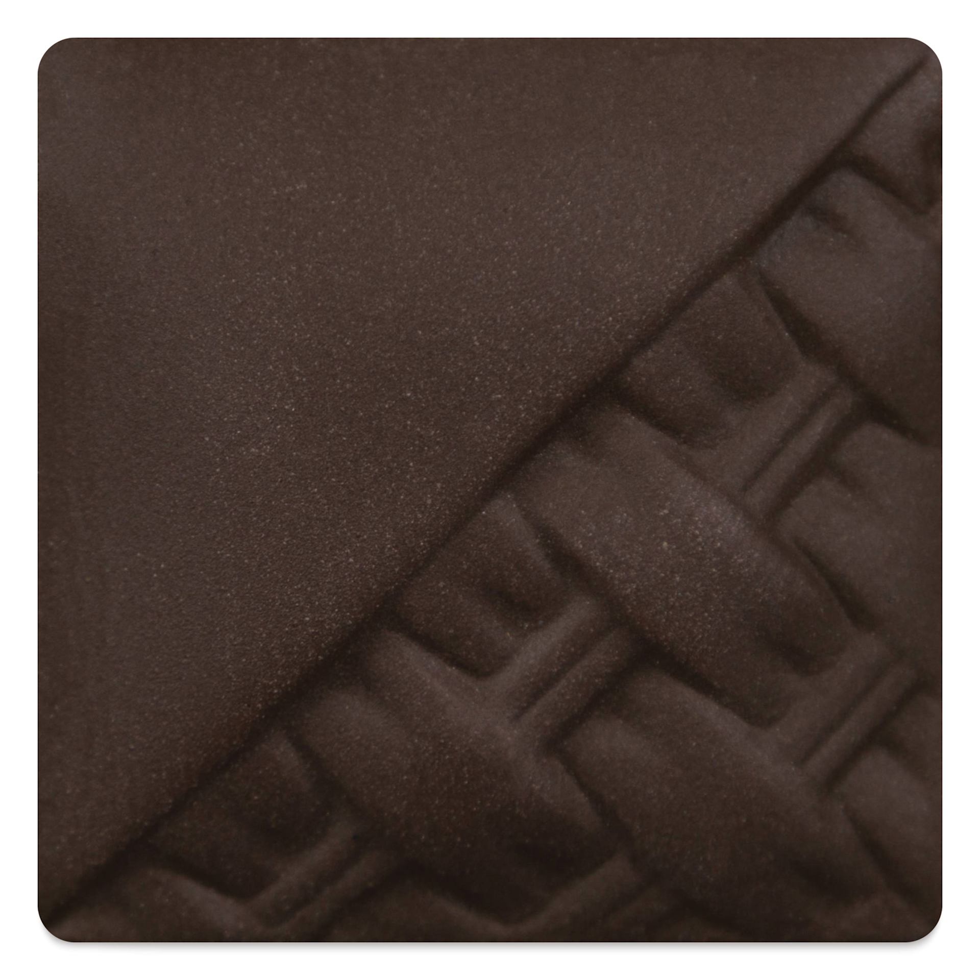Mayco Stoneware Engobe - Dark Brown - fired to cone 10
