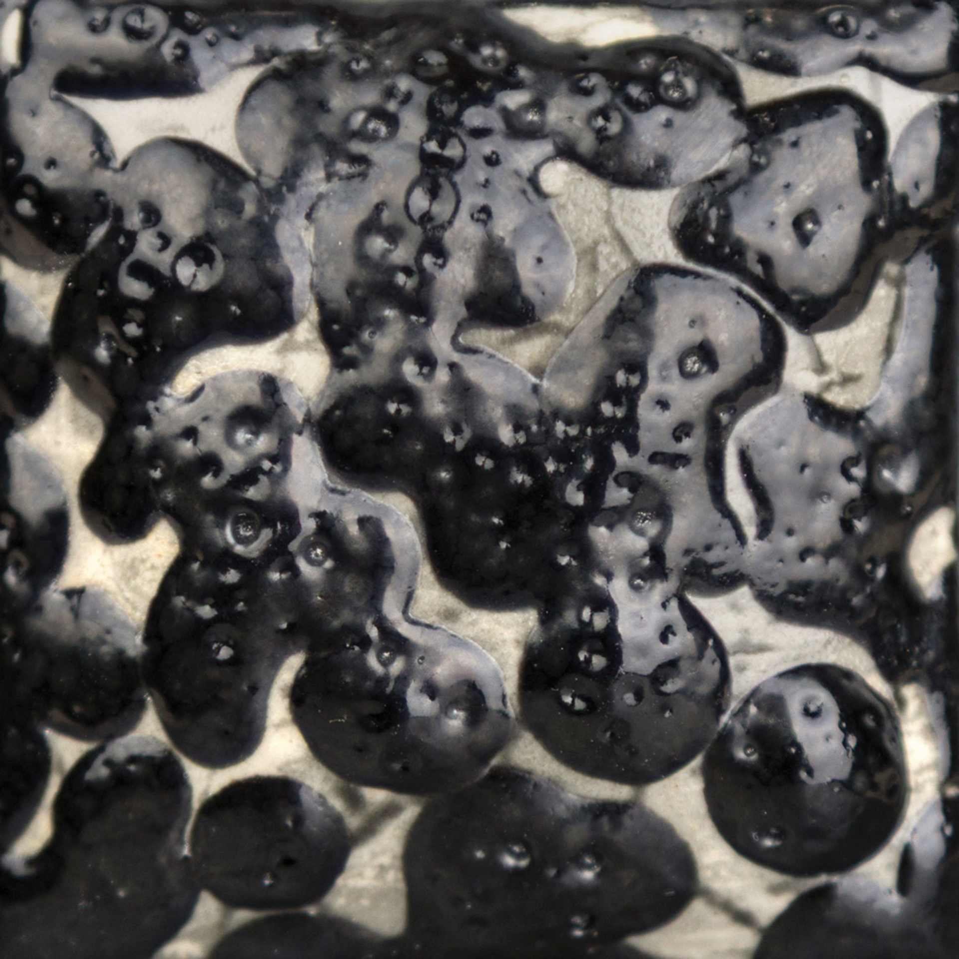 Ritual Glaze Bead Glaze - Black fired to cone 10 reduction