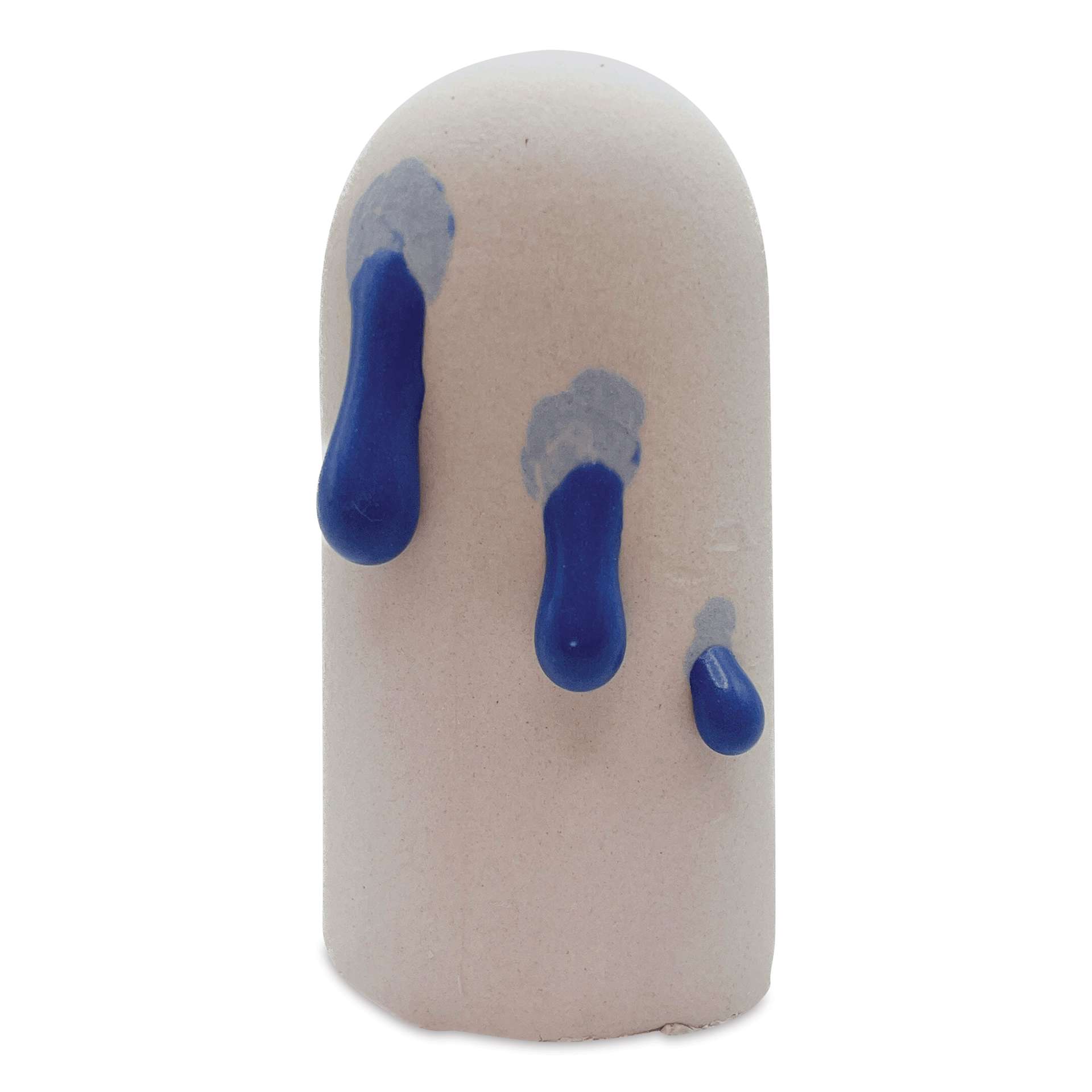 Ritual Glaze Melt Gloop Glaze - Blue - finished example