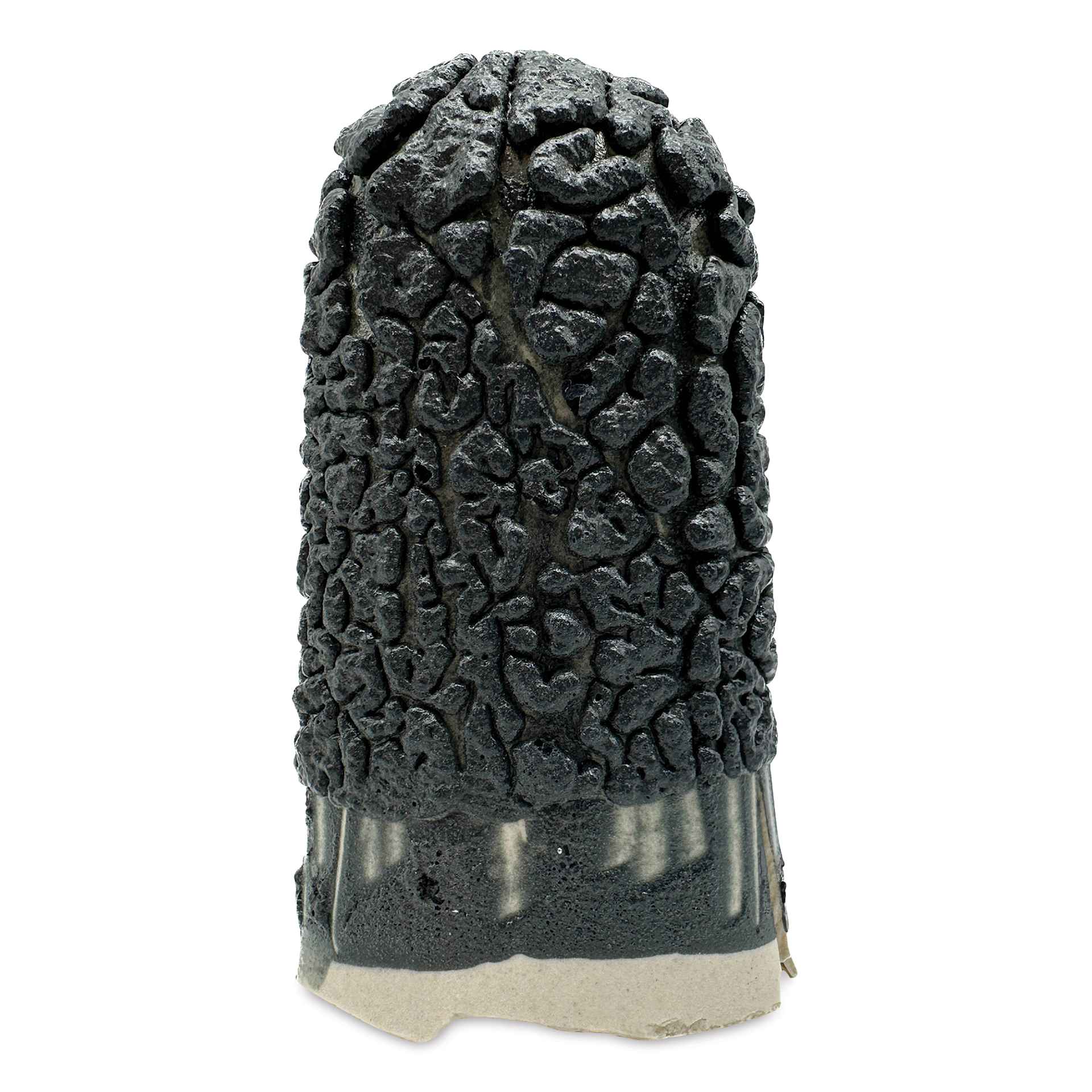 Ritual Glaze Moon Rocks Glaze - Black - finished example