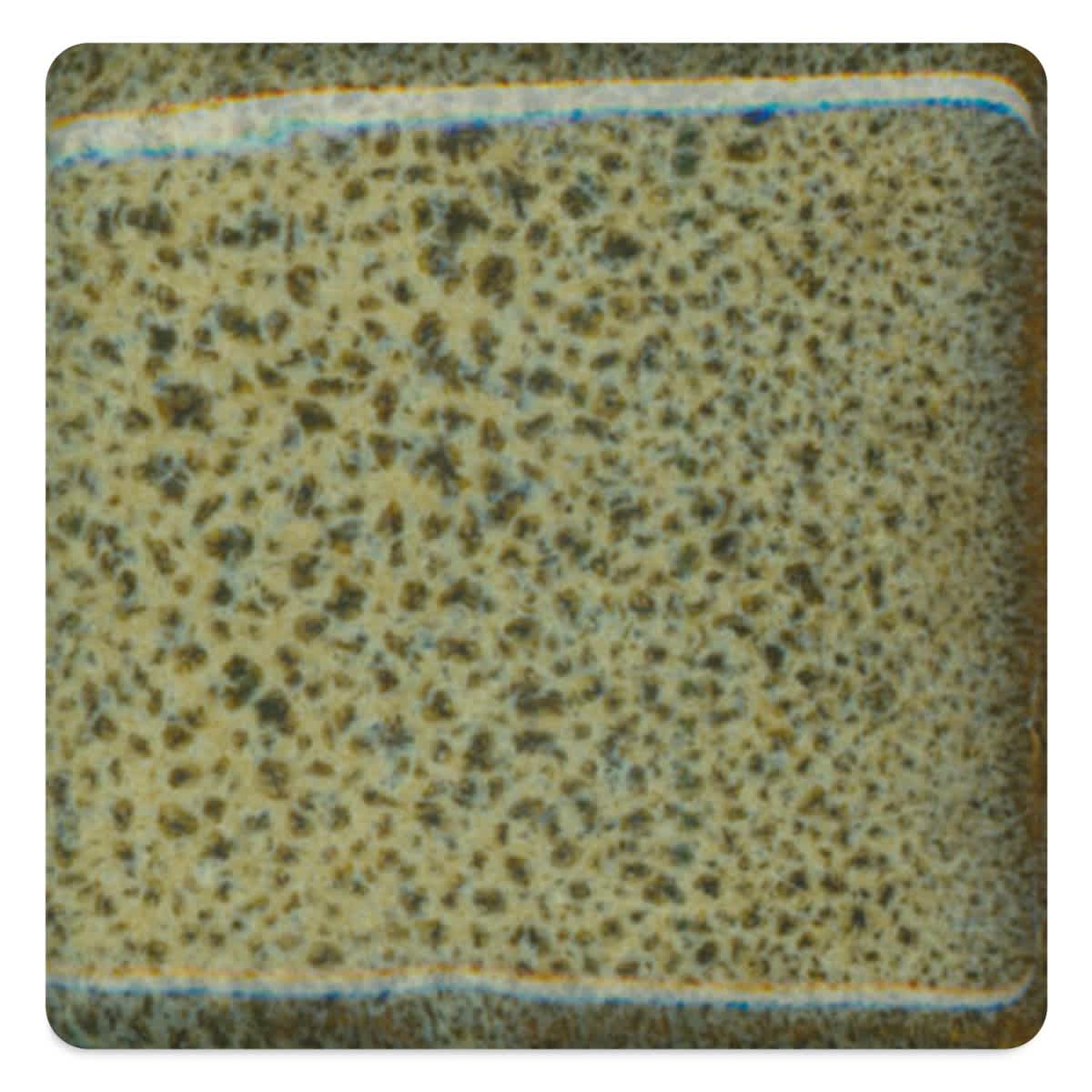 Coyote Texas Two-Step Oilspot Glaze - Birch over Coffee Bean