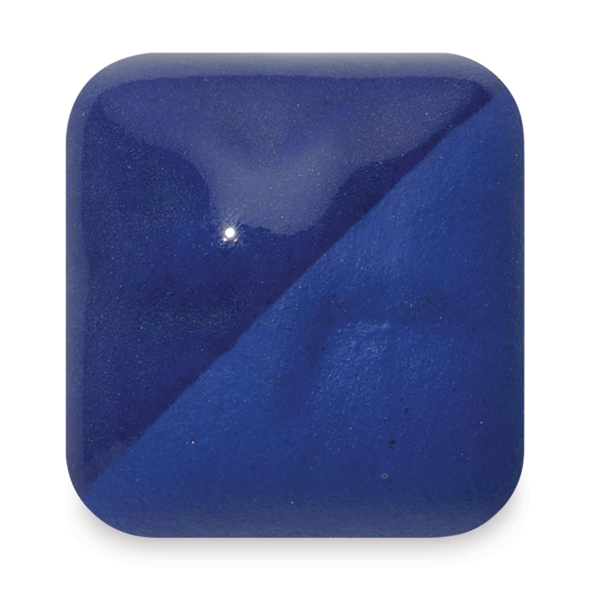 Laguna New Silky Underglaze - Sapphire, 4 oz fired to cone 6 oxidation