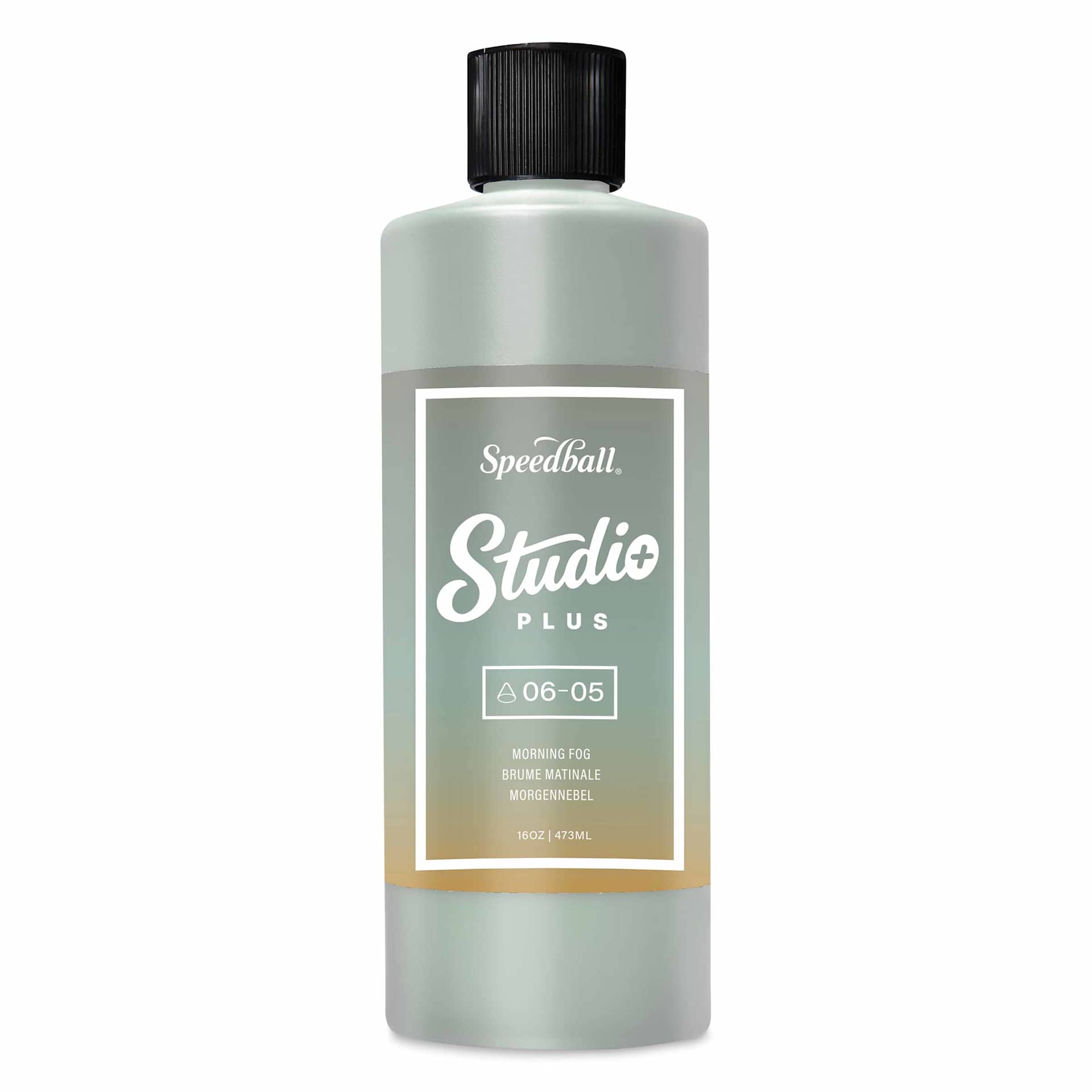 Speedball Studio Plus Glaze - Morning Fog, 16 oz