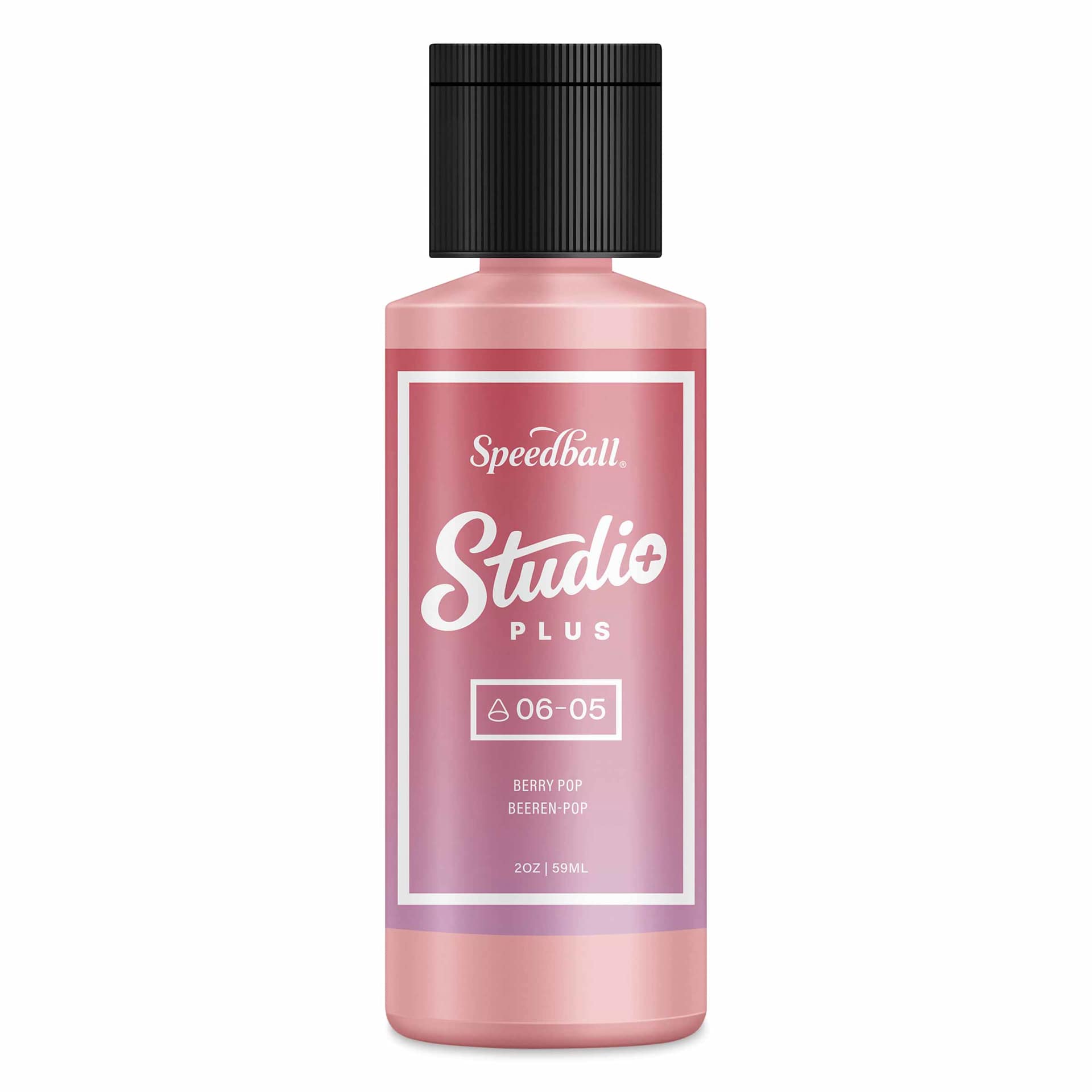 Speedball Studio Plus Glaze - Berry Pop, 2 oz