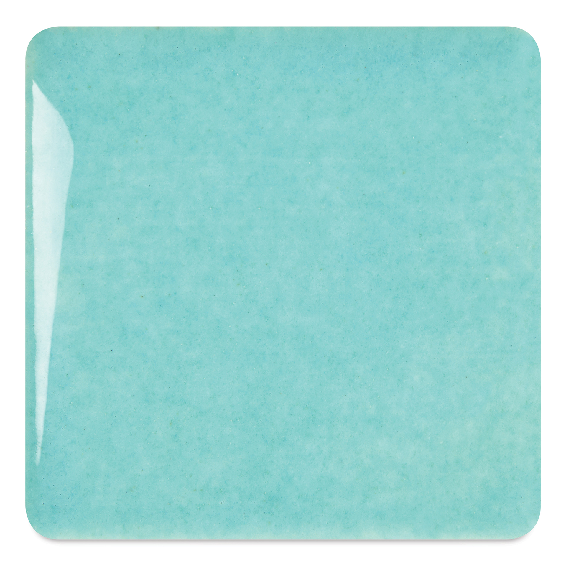 Speedball Studio Plus Glaze - Caribbean, 2 oz fired to cone 05 oxidation