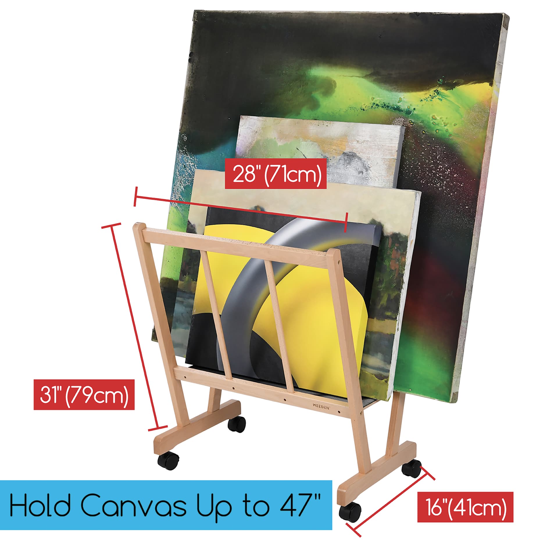 Meeden Print Rack - overall dimensions